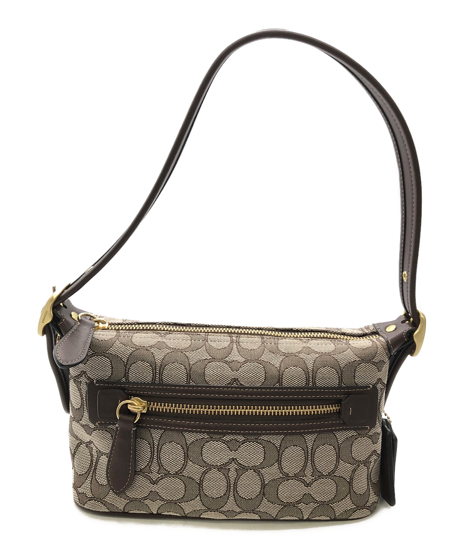 中古・古着通販】COACH (コーチ) デミ シグネチャー ジャガード 