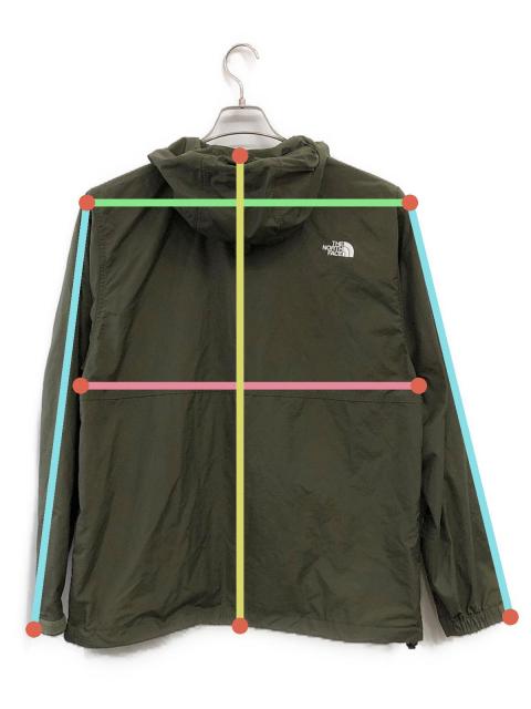 未使用に近い美品‼️ノースフェイスコンパクトジャケットオリーブLサイズ 中古・古着通販】THE NORTH FACE (ザ ノース フェイス