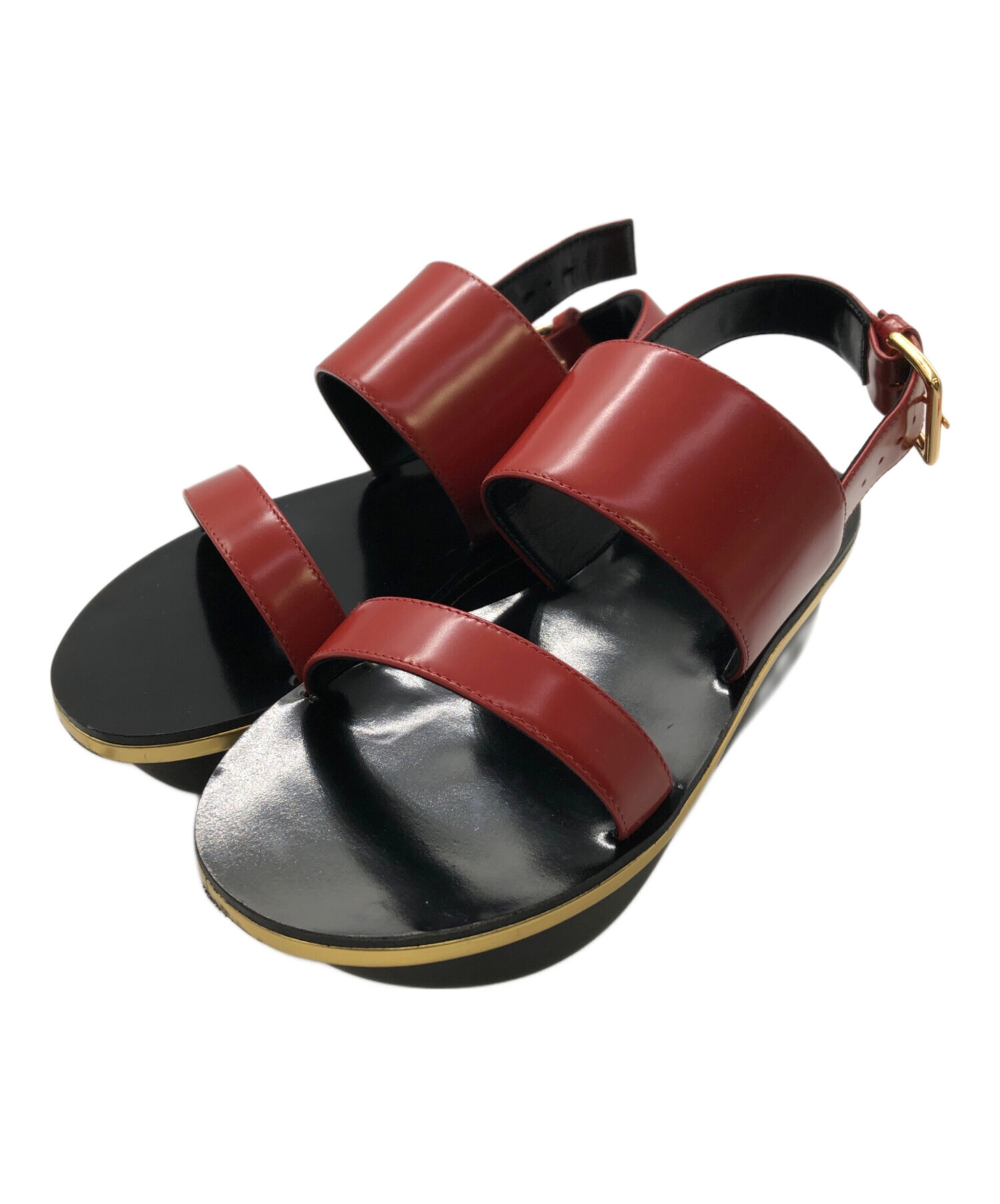 中古・古着通販】MARNI (マルニ) プラットフォームサンダル 中古・古着通販】MARNI (マルニ) プラットフォームサンダル