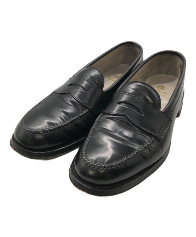 オールデン　ブラック　US 9 1/2 ペニーローファー　ローファー 中古・古着通販】Alden (オールデン) ペニーローファー／PENNY