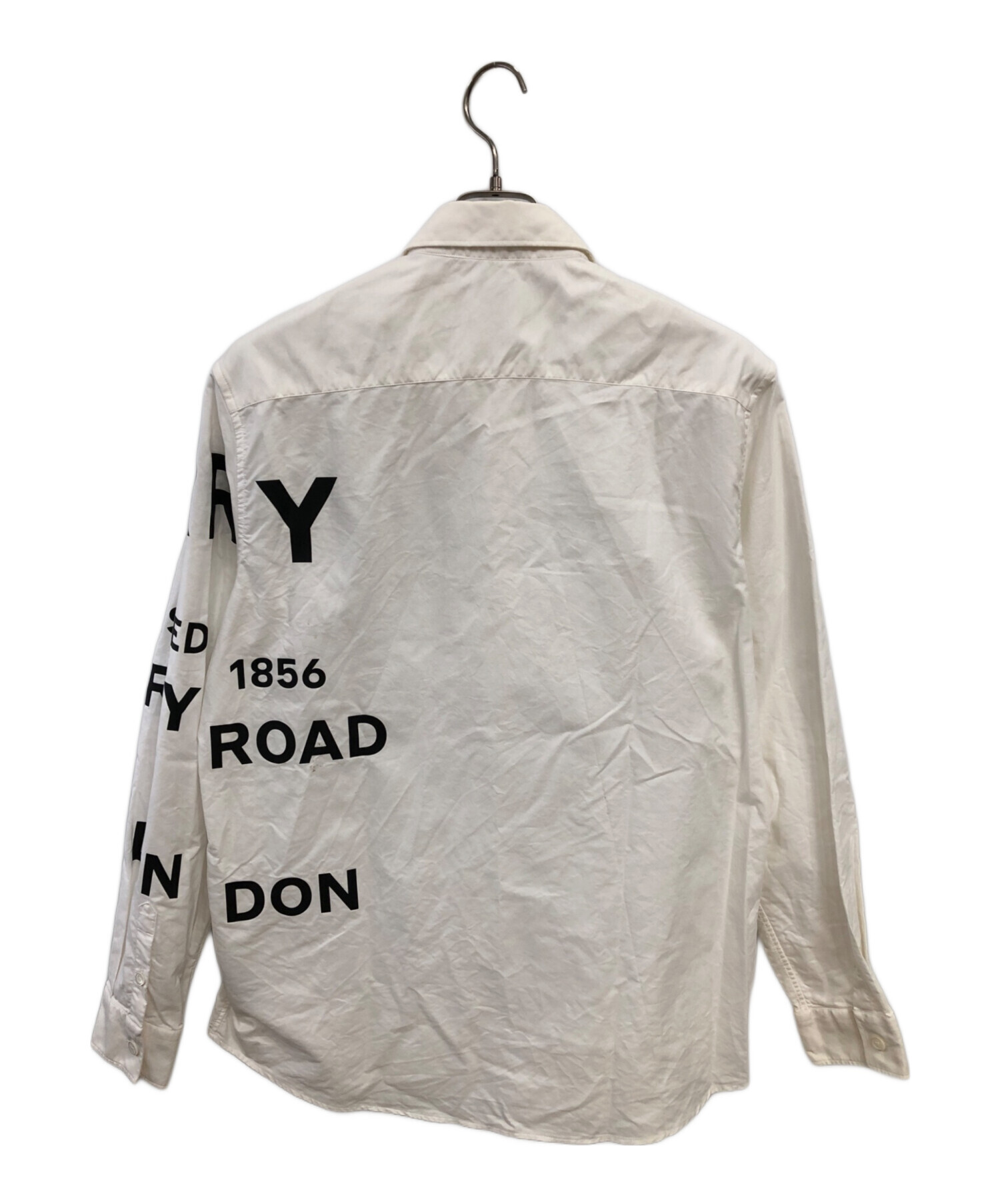 中古・古着通販】BURBERRY (バーバリー) シャツ／SHIRT ホワイト 