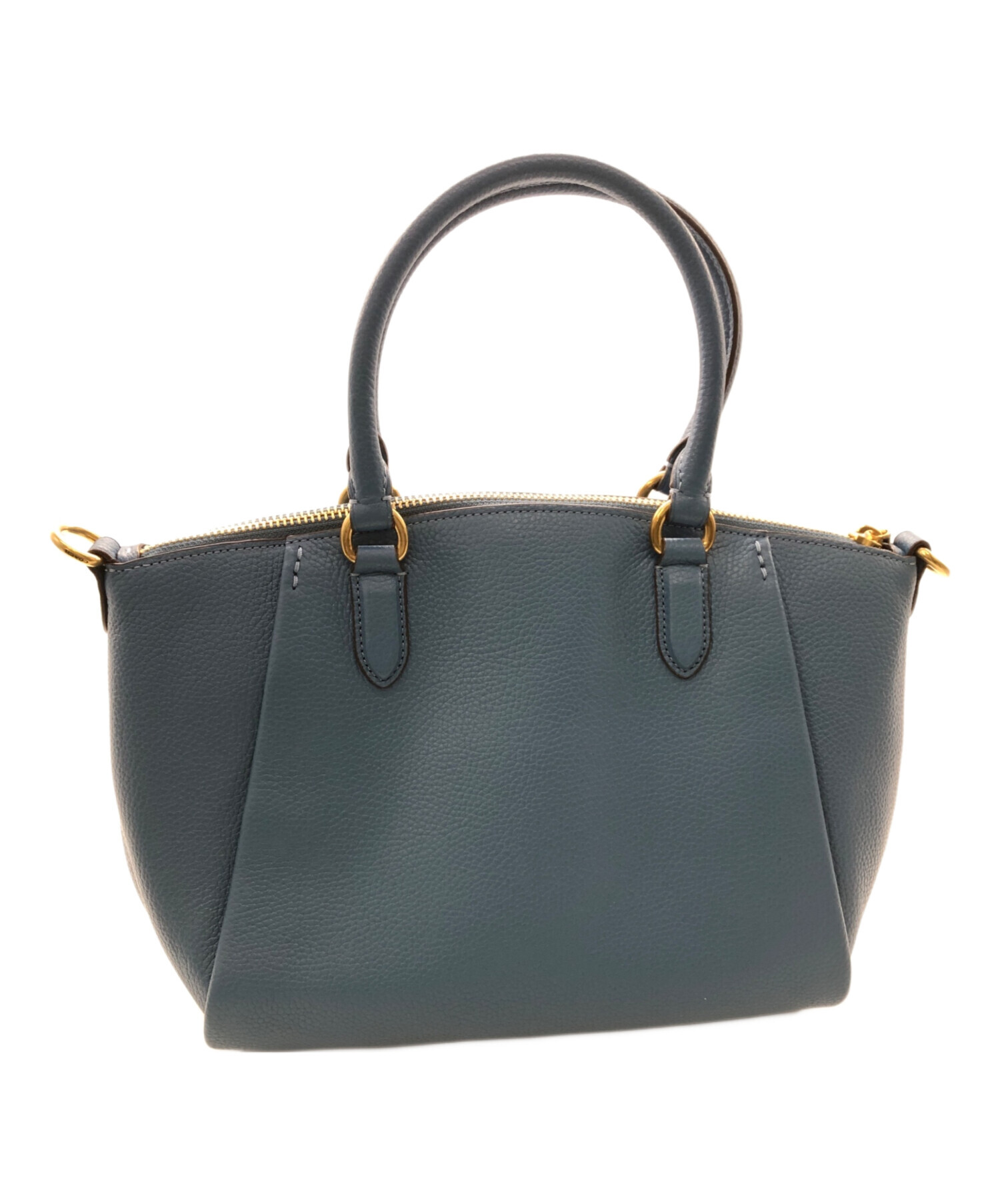 COACH 【コーチ 】エリスサッチェル 2wayショルダーバッグ 水色