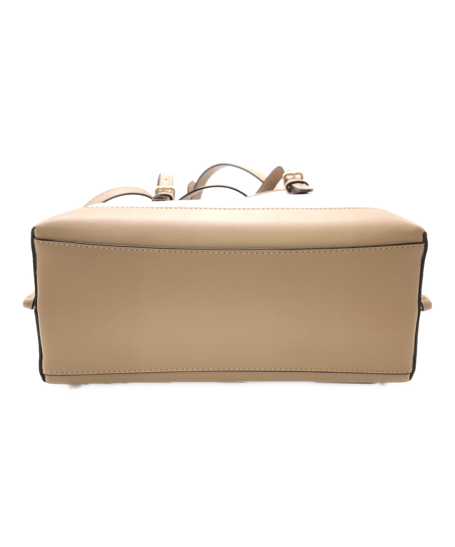 COACH コーチ モリートート ベージュ 中古・古着通販】COACH (コーチ) モリートートバッグ／MOLLIE TOTE BAG