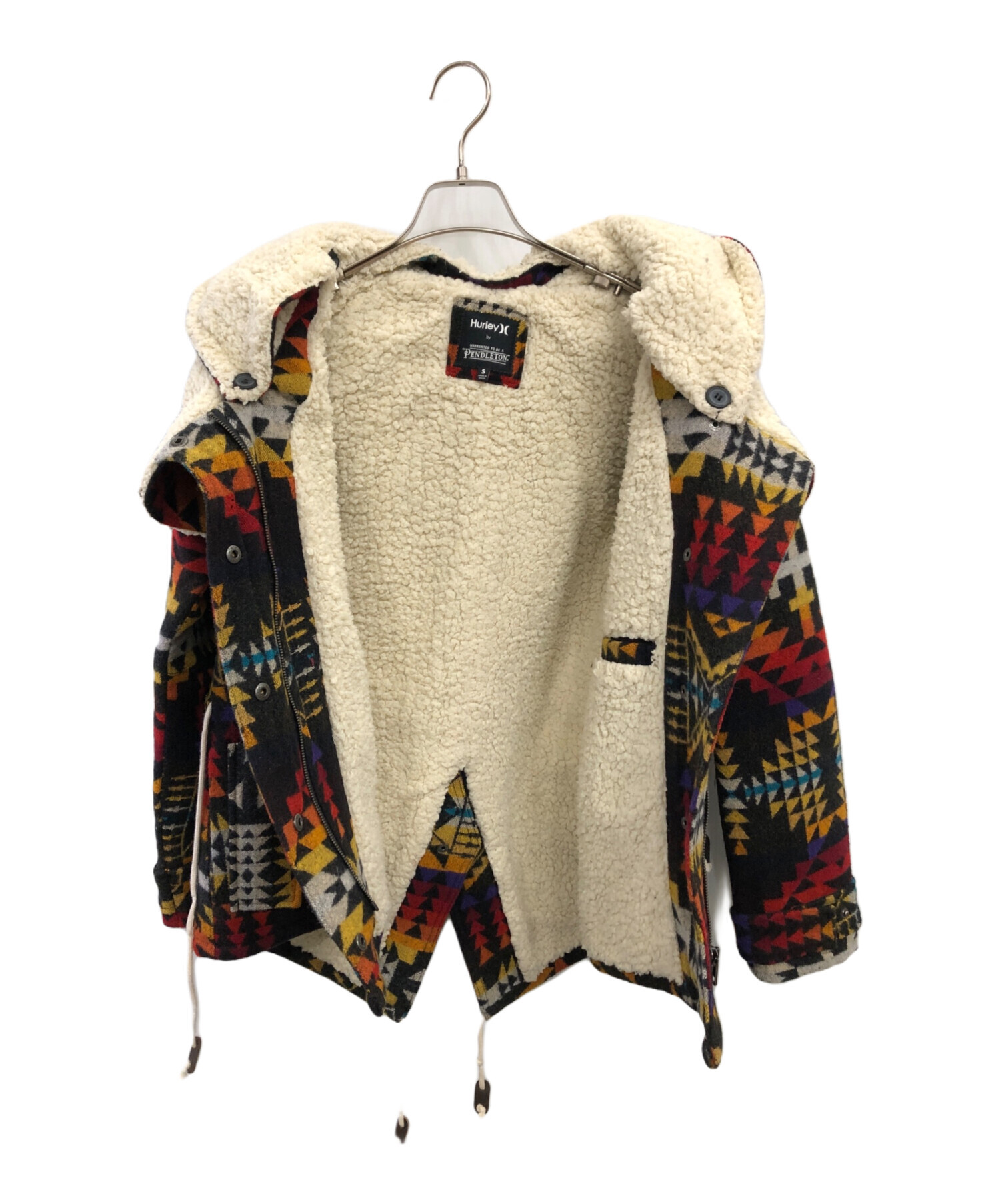 hurley ハーレー ペンドルトン ボア コート ジャケット 【公式通販】