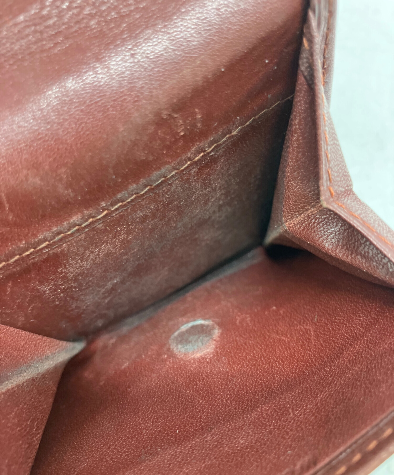 中古・古着通販】Cartier (カルティエ) 小銭入れ ボルドー｜ブランド