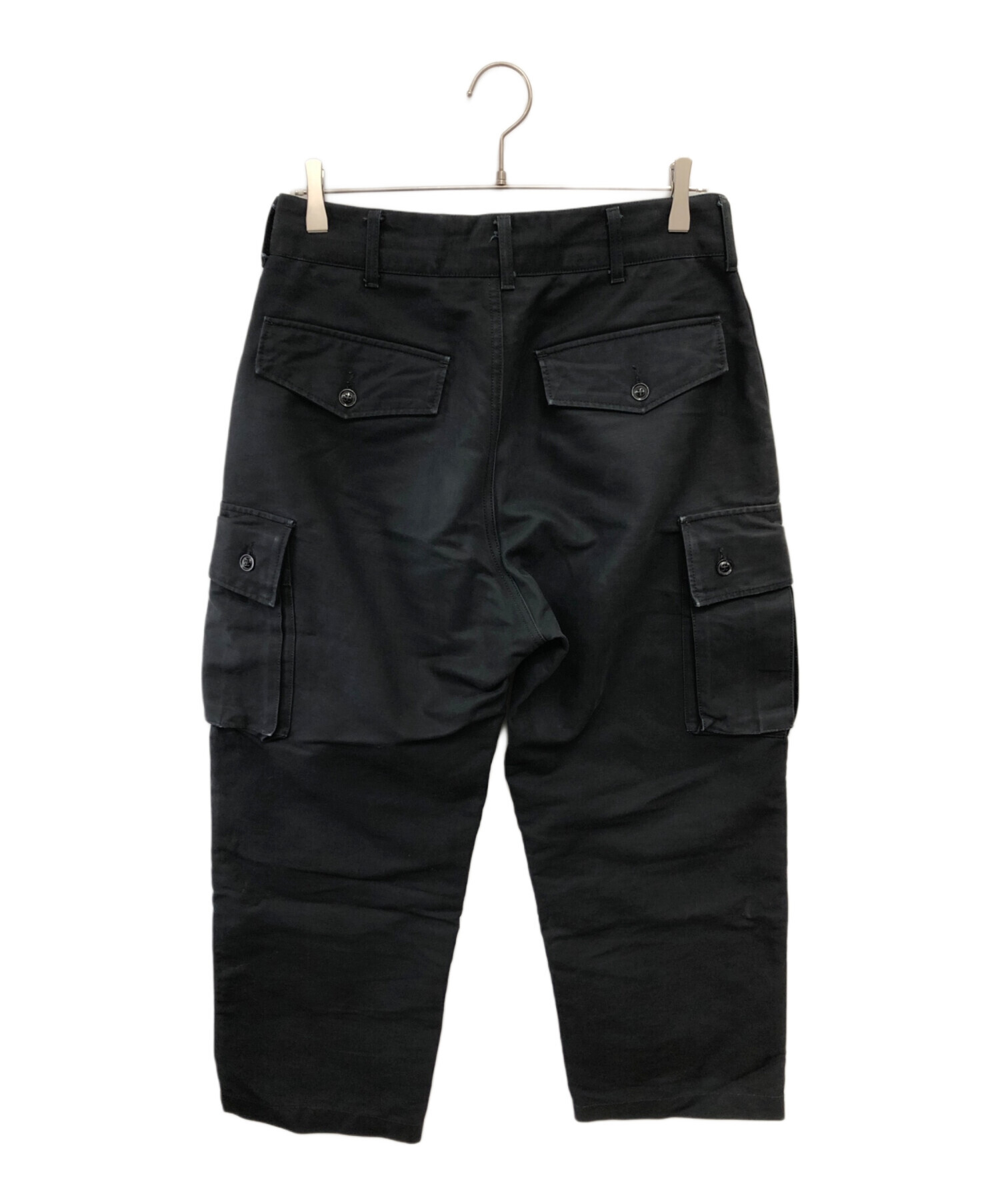 ENGINEERED GARMENTS ブラックカーゴパンツ M FAパンツ 中古・古着通販】Engineered Garments (エンジニアードガーメンツ) FA