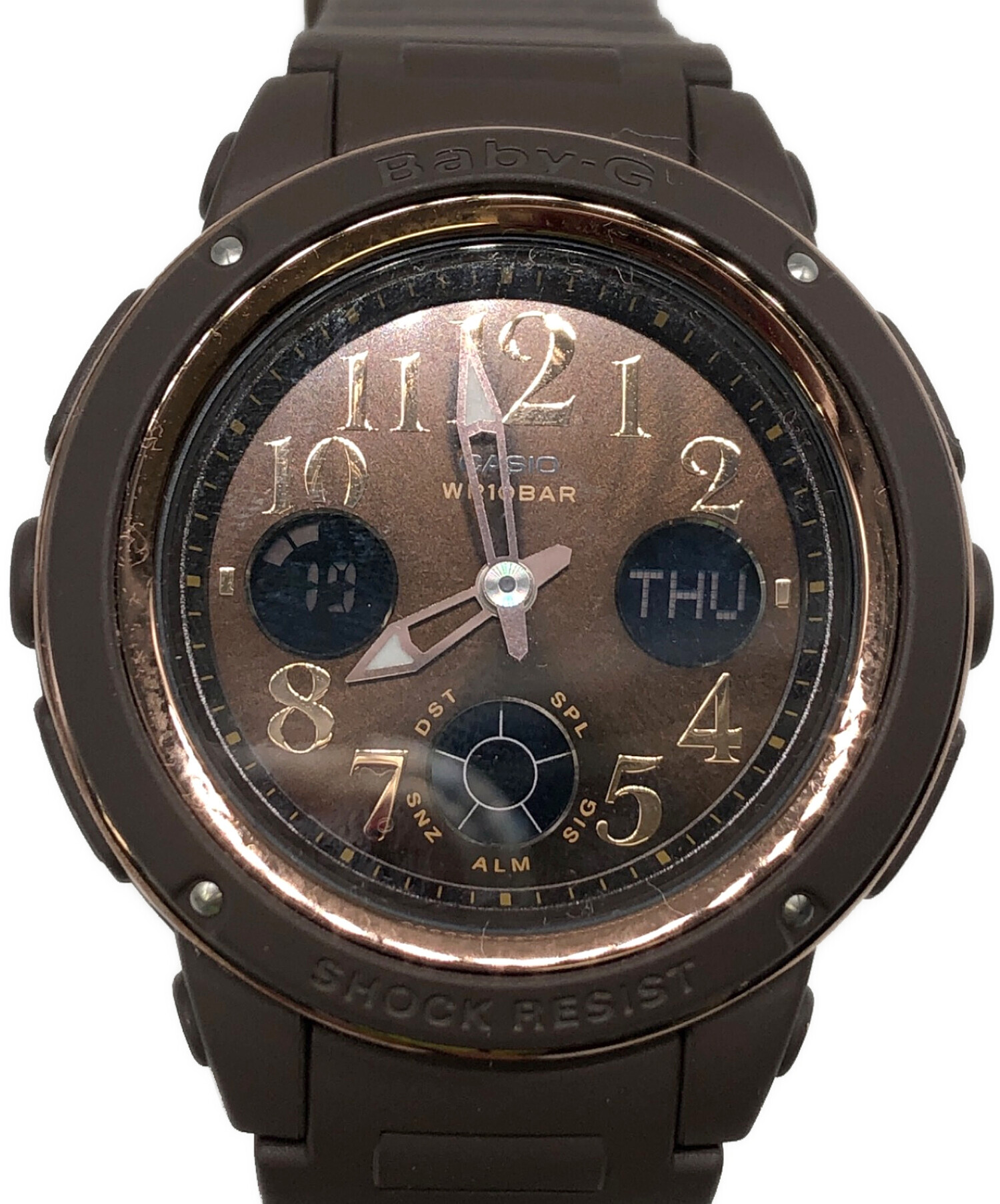 中古・古着通販】CASIO (カシオ) BGA-150PG BABY-G ブラウン｜ブランド