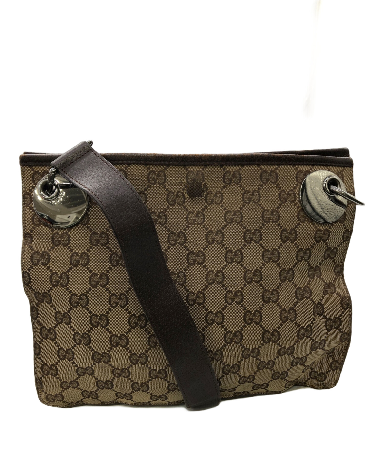 GUCCI スマホショルダーバッグ GGキャンバス 【公式通販】