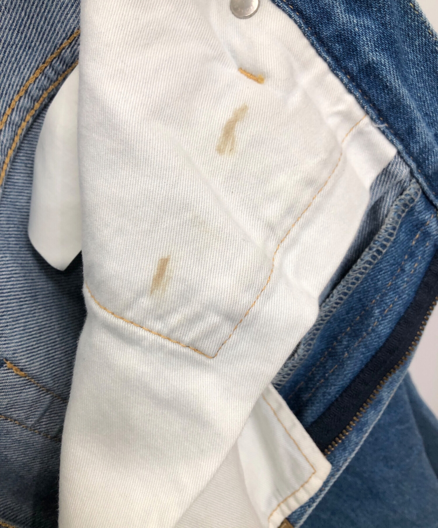 中古・古着通販】NEON SIGN (ネオンサイン) WIDE DENIM SLACKS／ワイド