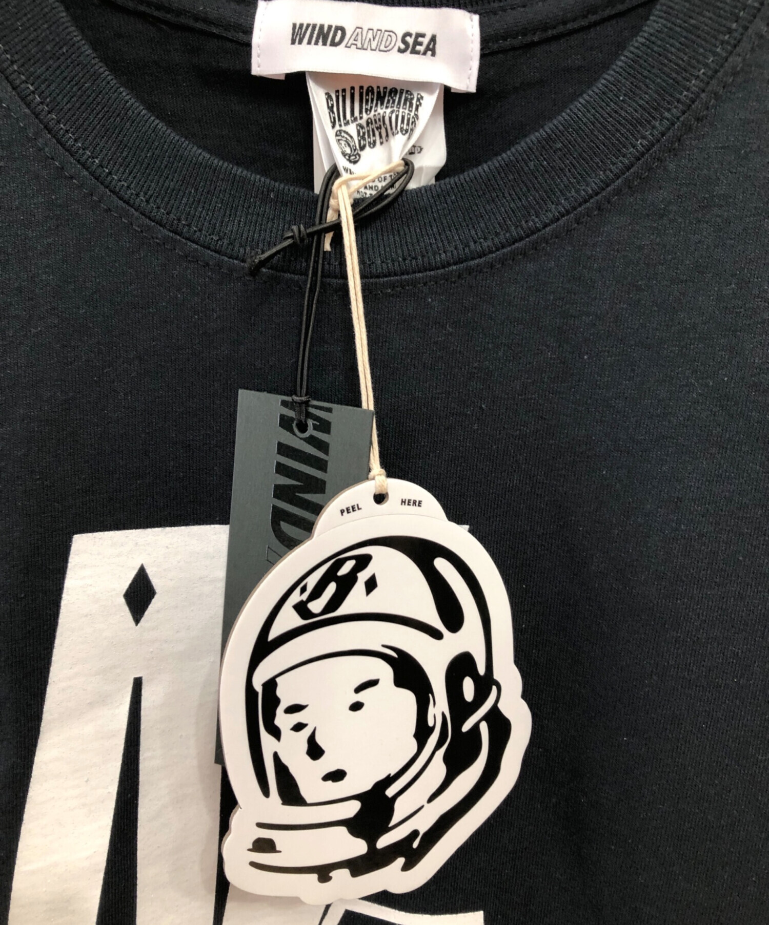 WIND AND SEA✖️ビリオネアボーイズクラブ古着Tシャツ黒 中古・古着 