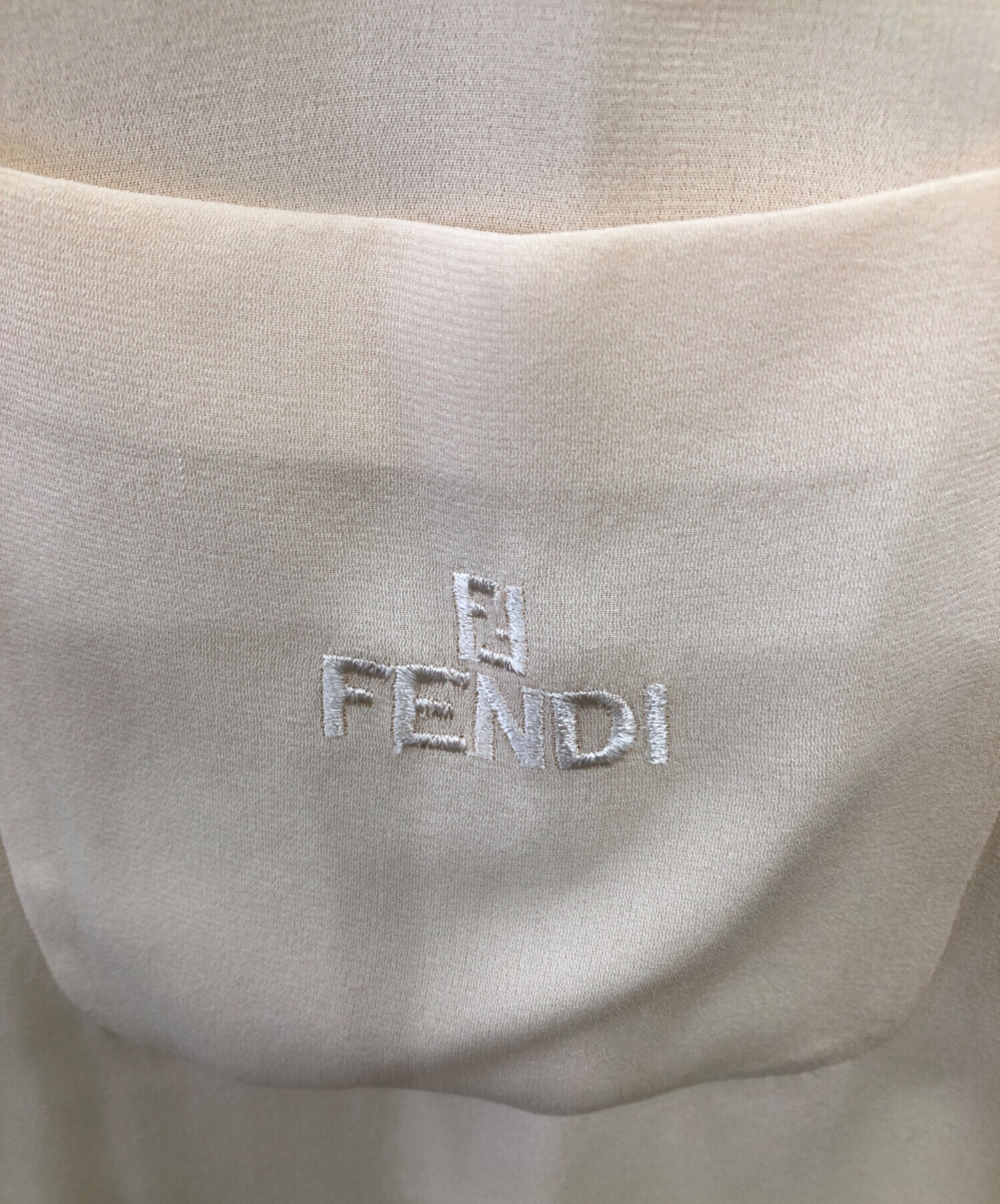 中古・古着通販】FENDI (フェンディ) SILK S/S BLOUSE／シルク半袖 