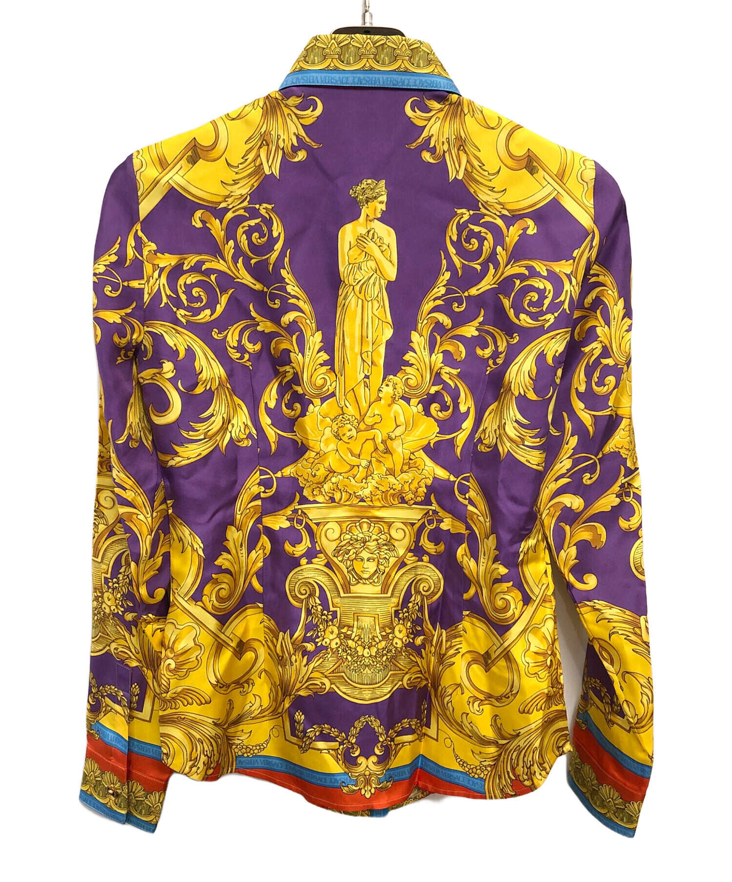 GIANNI VERSACE ヴェルサーチ メデューサ柄 長袖シャツ サイズ48 中古・古着通販】VERSACE (ヴェルサーチェ) メデューサボタン