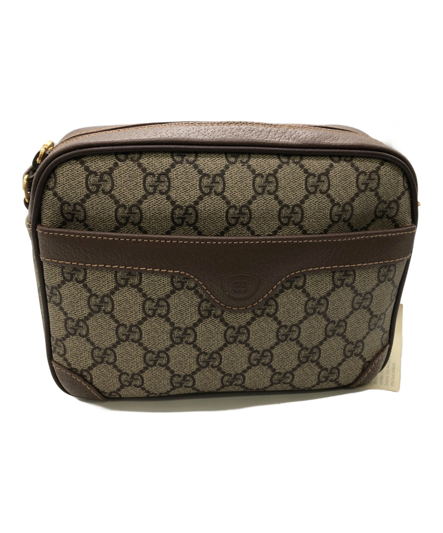 OLD GUCCI オールドグッチ GGスプリーム ショルダーバッグ 斜め掛け 