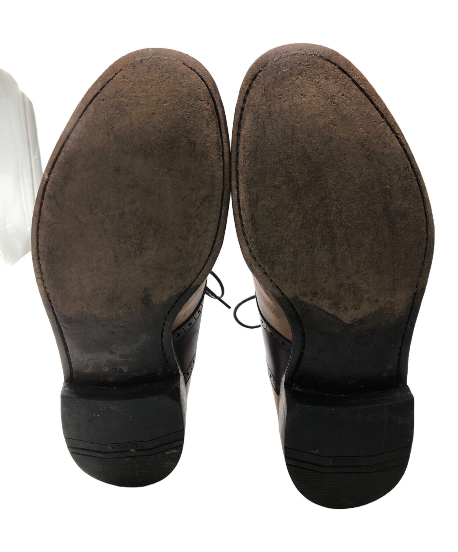 REGALリーガルサドルシューズ中古 中古・古着通販】REGAL (リーガル) サドルシューズ ブラック×グレー