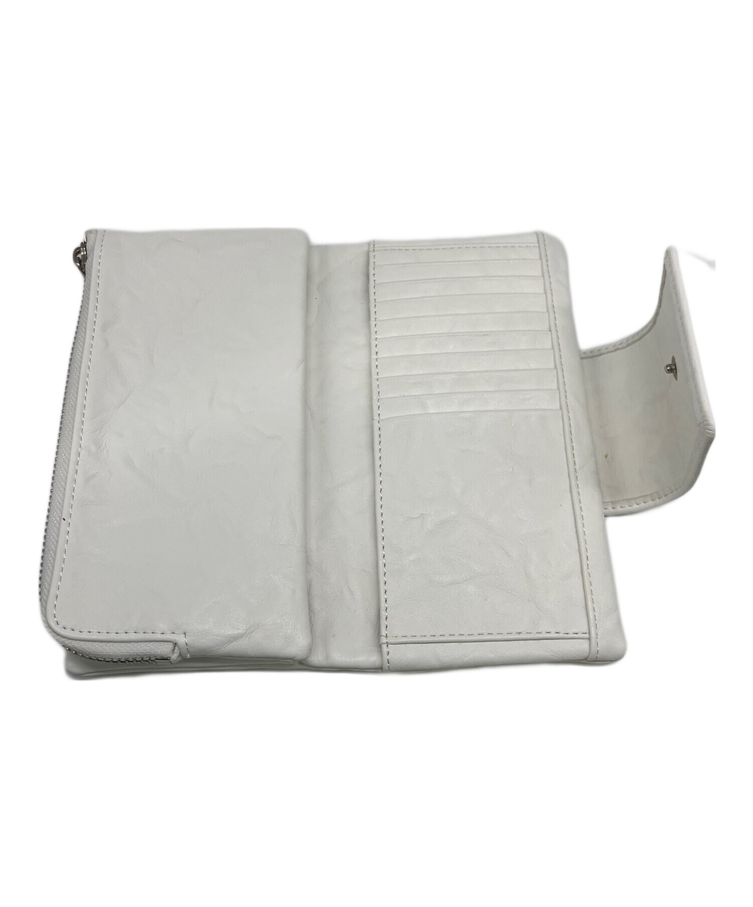 中古・古着通販】ZUCCA (ズッカ) 長財布 ホワイト｜ブランド・古着通販