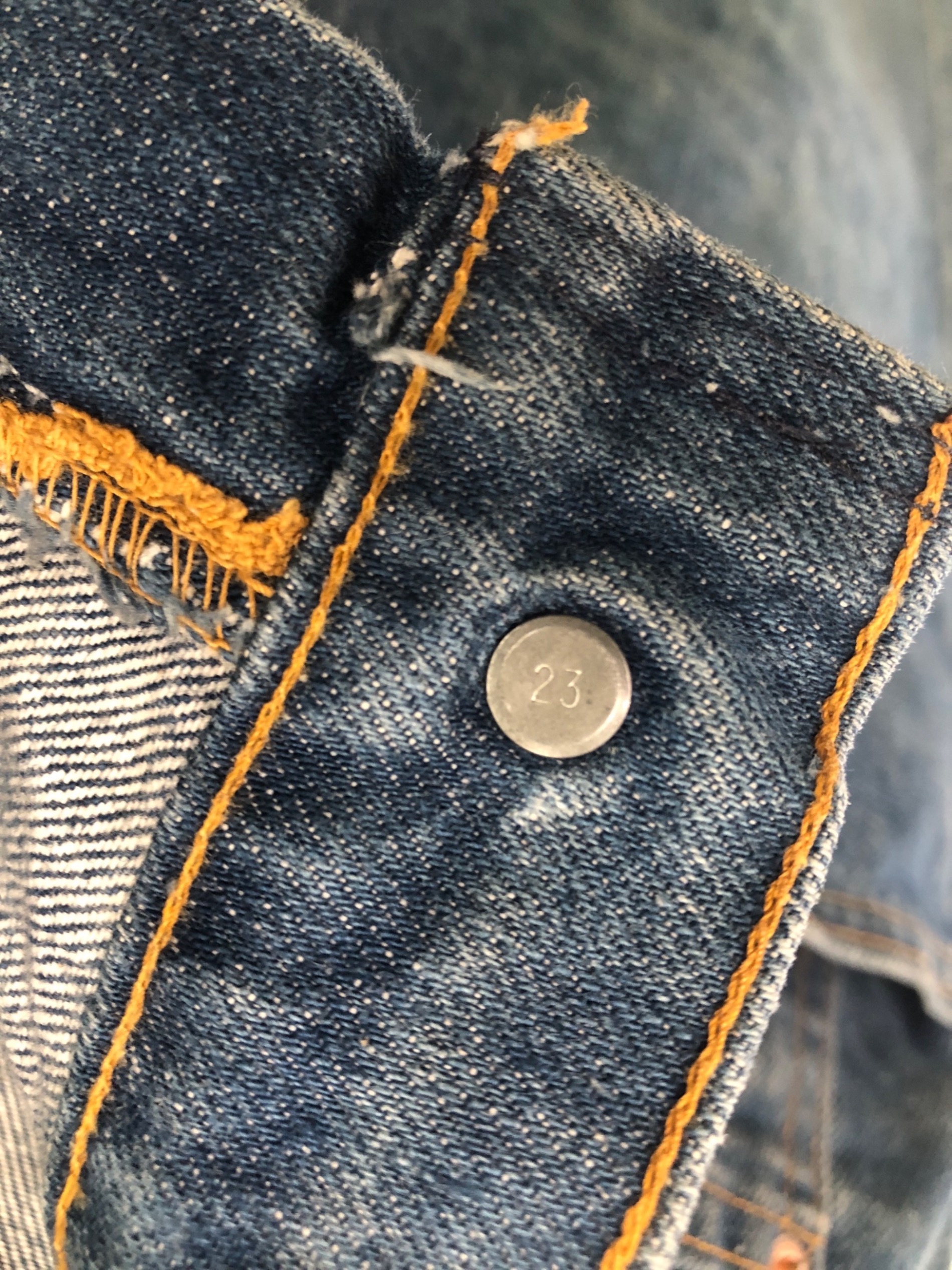 中古・古着通販】LEVI'S (リーバイス) 70'S ORANGE TAB 505 DENIM