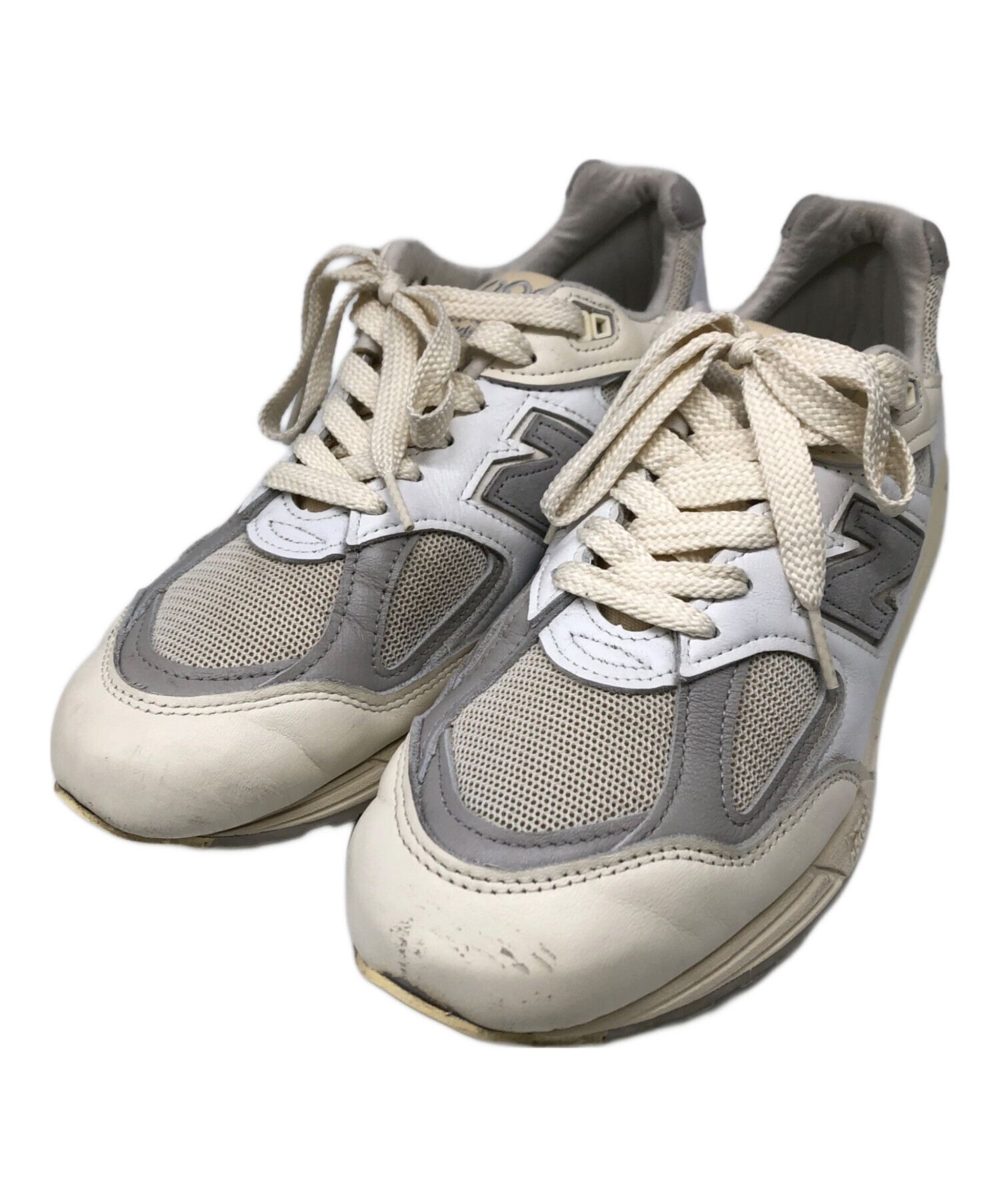 中古・古着通販】NEW BALANCE (ニューバランス) 990V2 ホワイト サイズ 