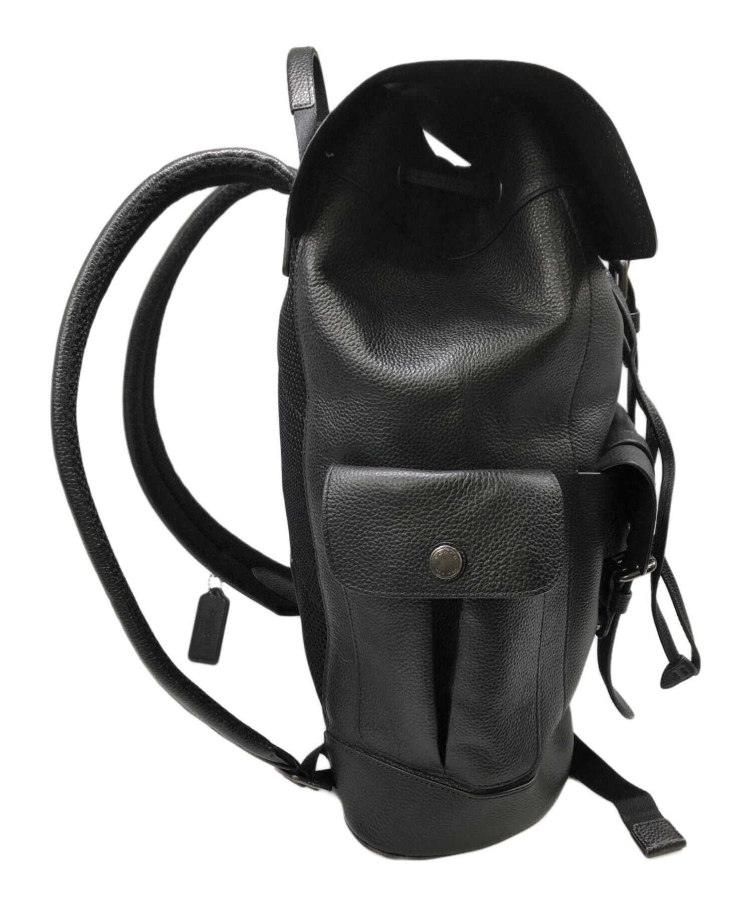 中古・古着通販】COACH (コーチ) ハドソン レザーバックパック／HUDSON 