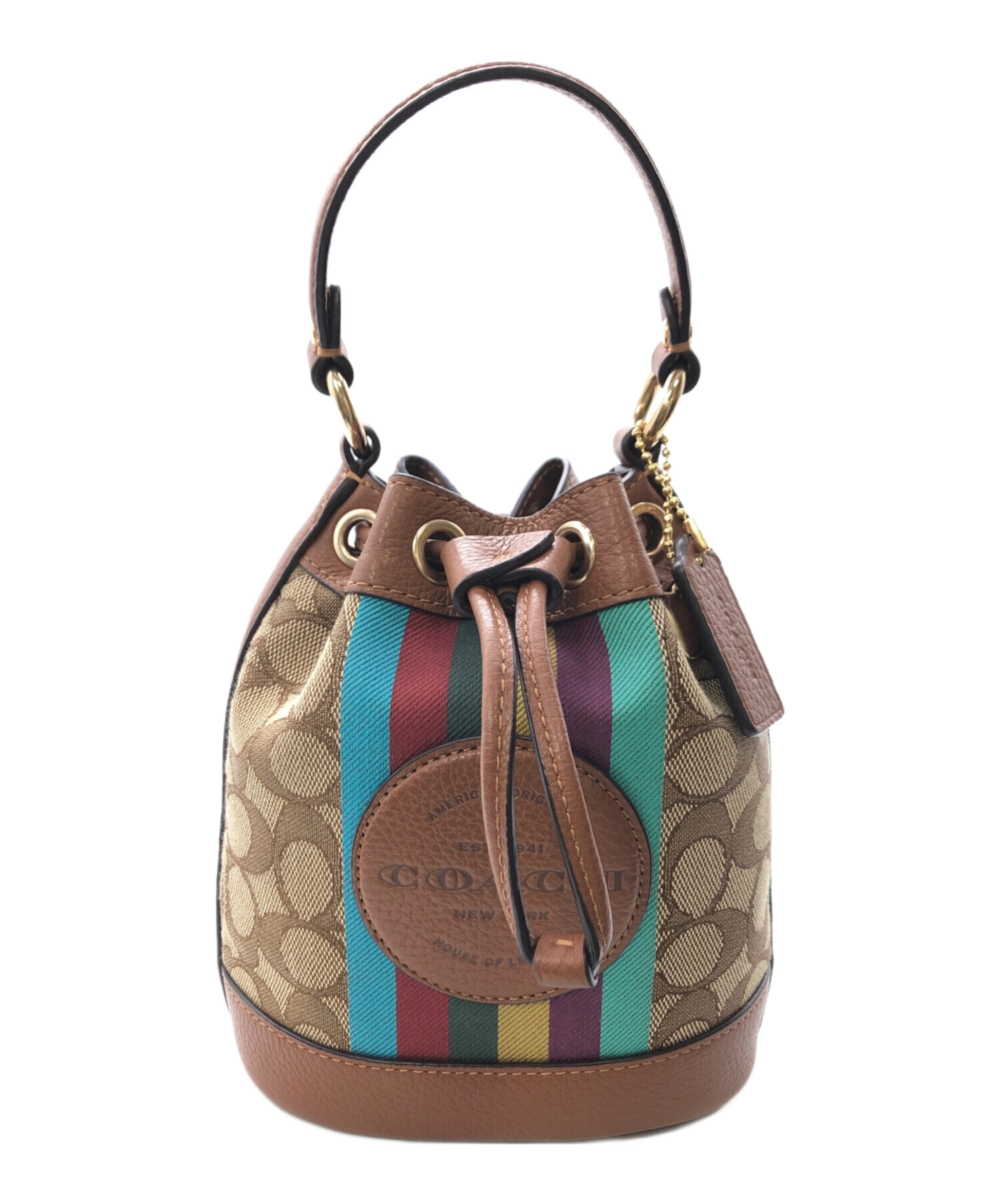 中古・古着通販】COACH (コーチ) DEMPSEY BUCKET BAG／デンプシー 
