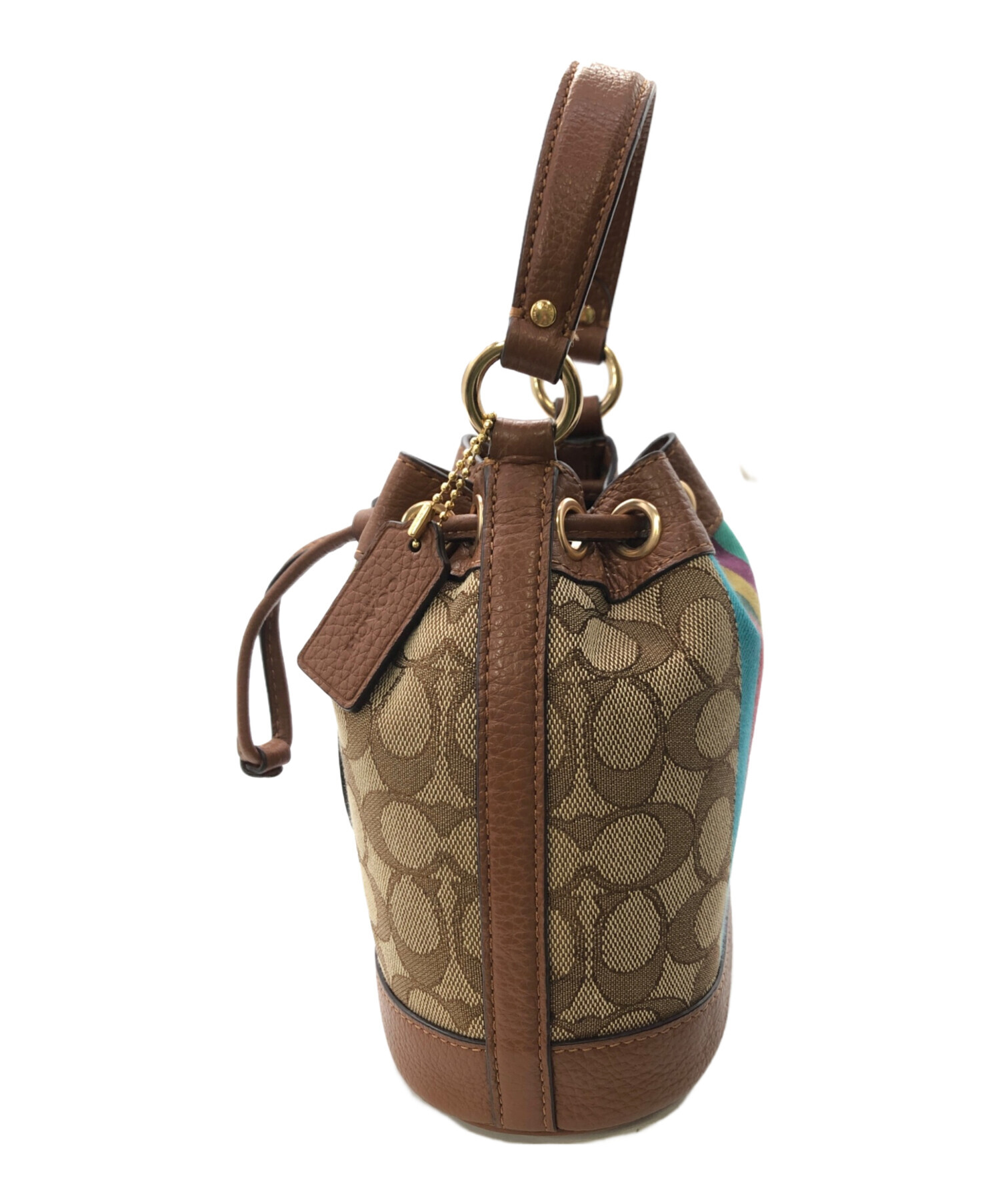 中古・古着通販】COACH (コーチ) DEMPSEY BUCKET BAG／デンプシー 