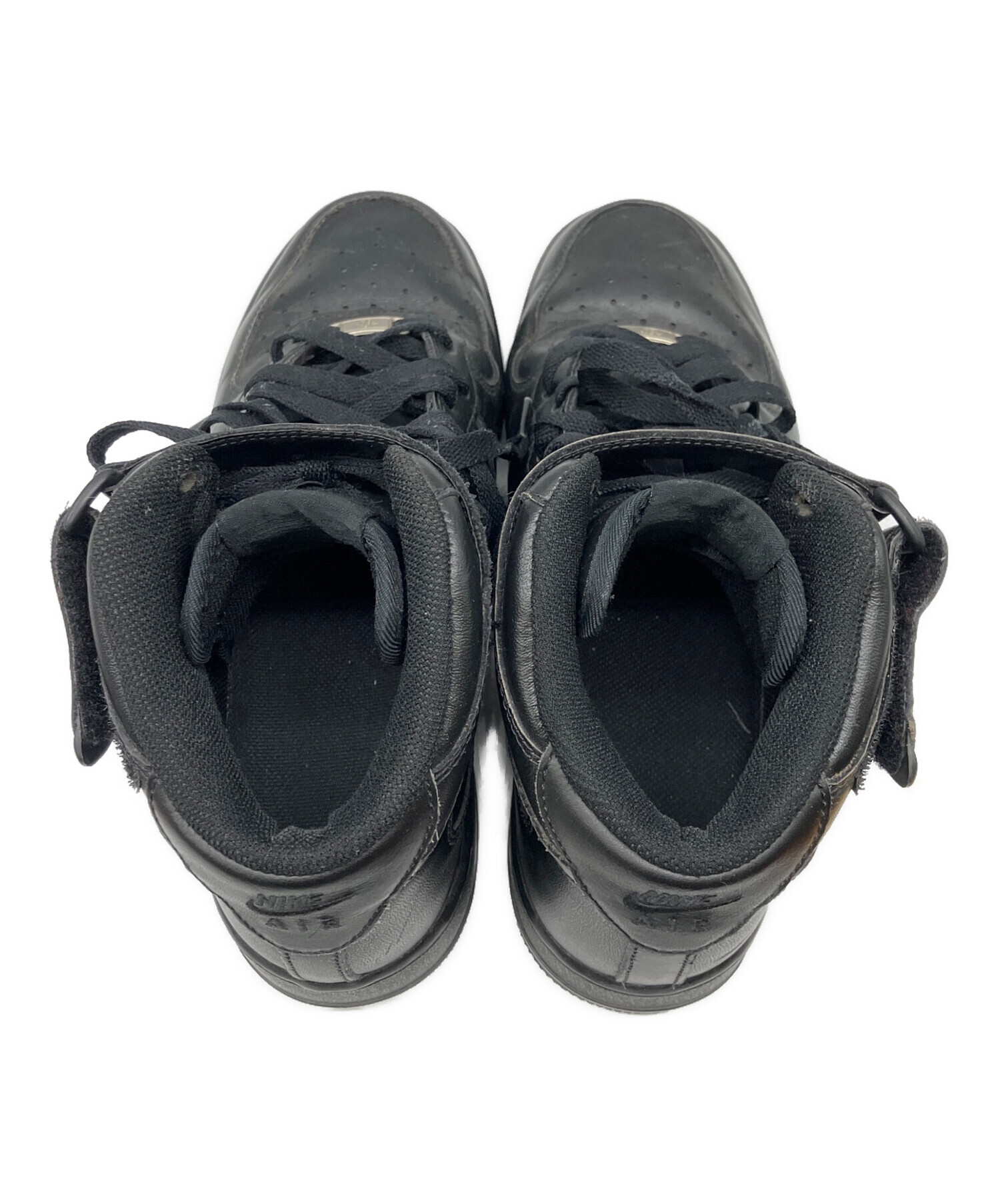 中古・古着通販】NIKE (ナイキ) ハイカットスニーカー ブラック