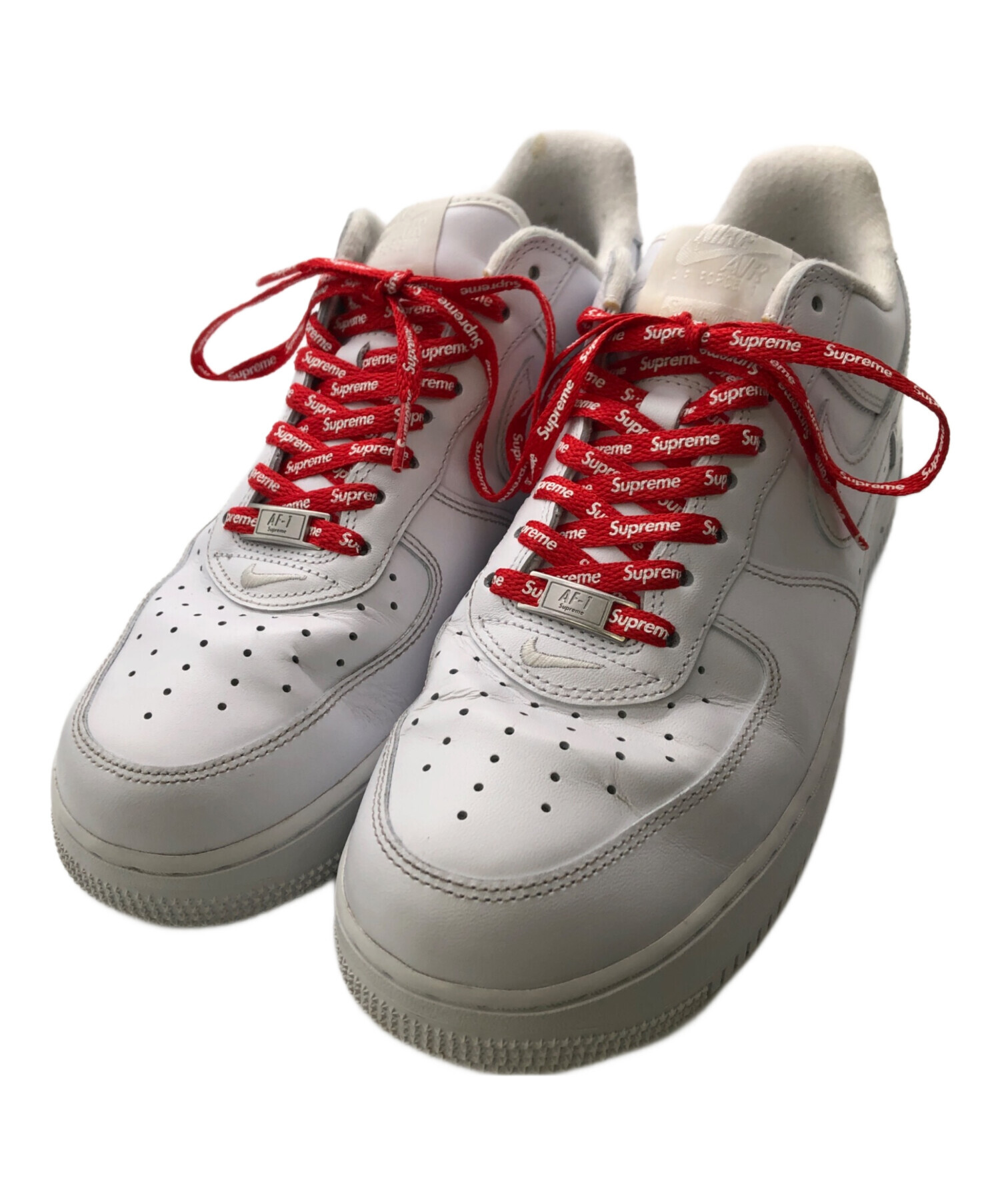 中古　国内 28cm US10 シュプリーム ナイキ エアフォース 1 Su 中古・古着通販】NIKE (ナイキ) SUPREME (シュプリーム) AIR FORCR 1