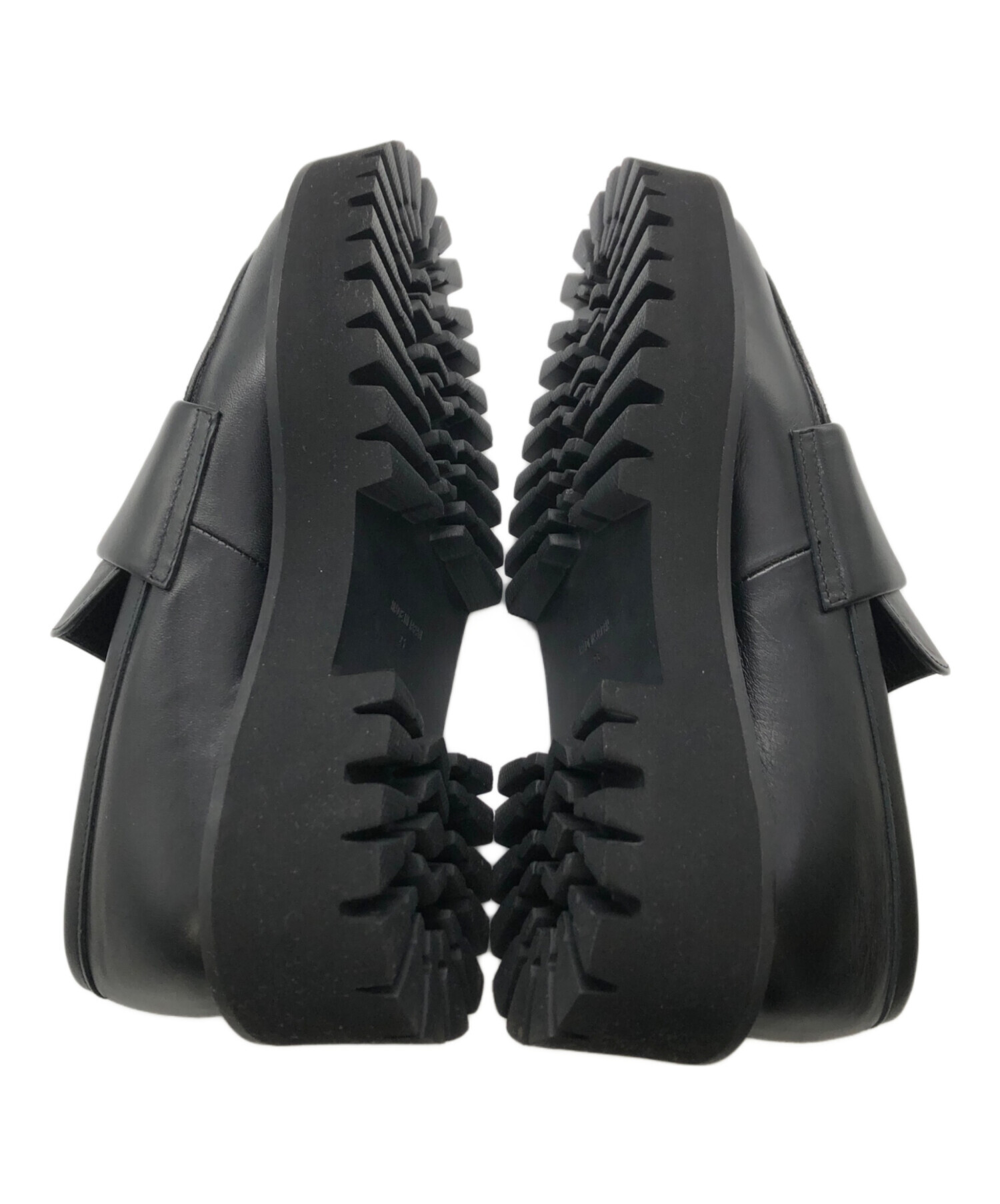 美品　マルゥユナイテッドアローズ　MARW (22.5) レザーローファー　厚底 MARW UNITED ARROWS（マルゥ ユナイテッドアローズ） ローファー