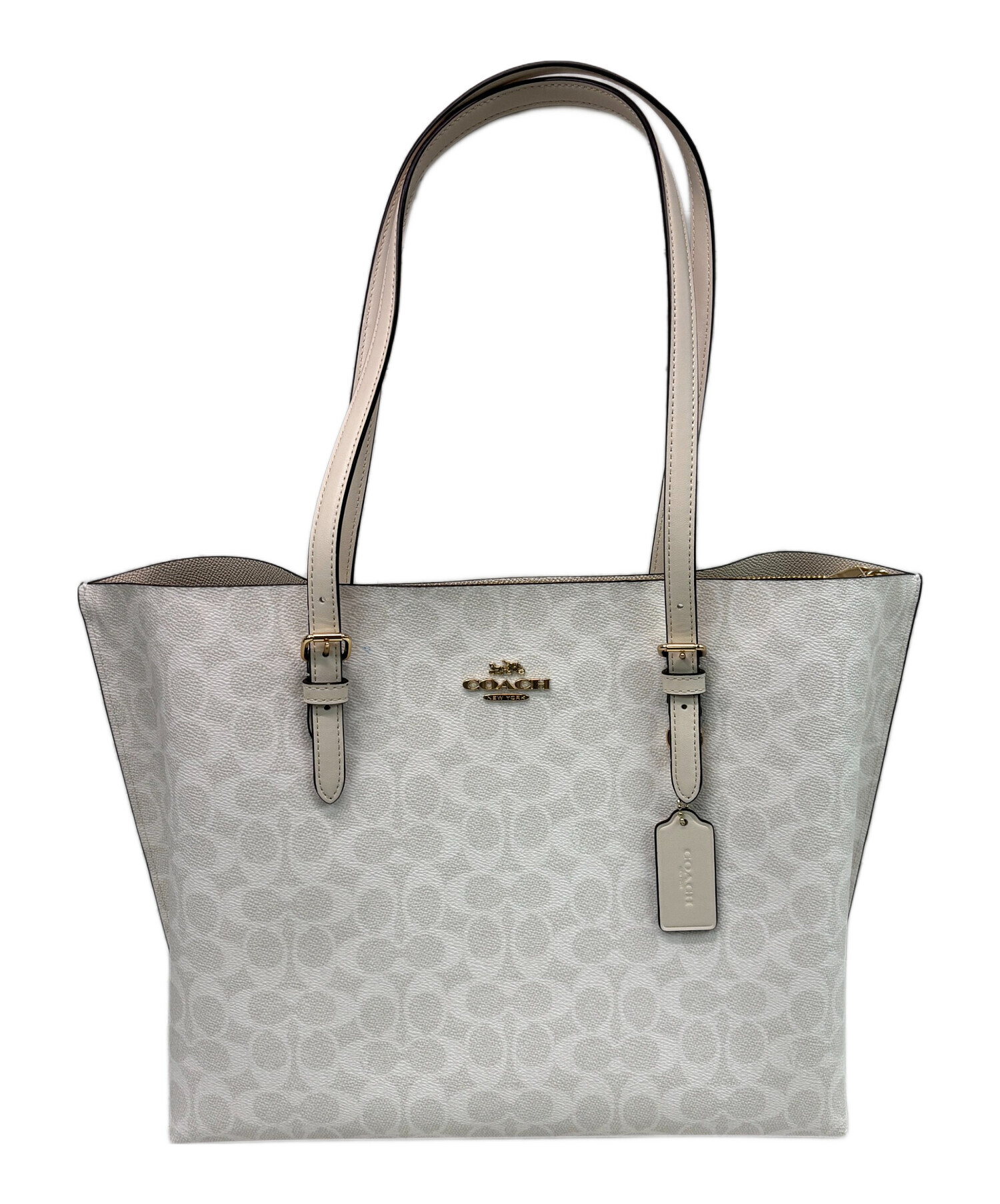COACH Coach Bag ホワイト トートバッグ 中古・古着通販】COACH (コーチ) トートバッグ ホワイト｜ブランド