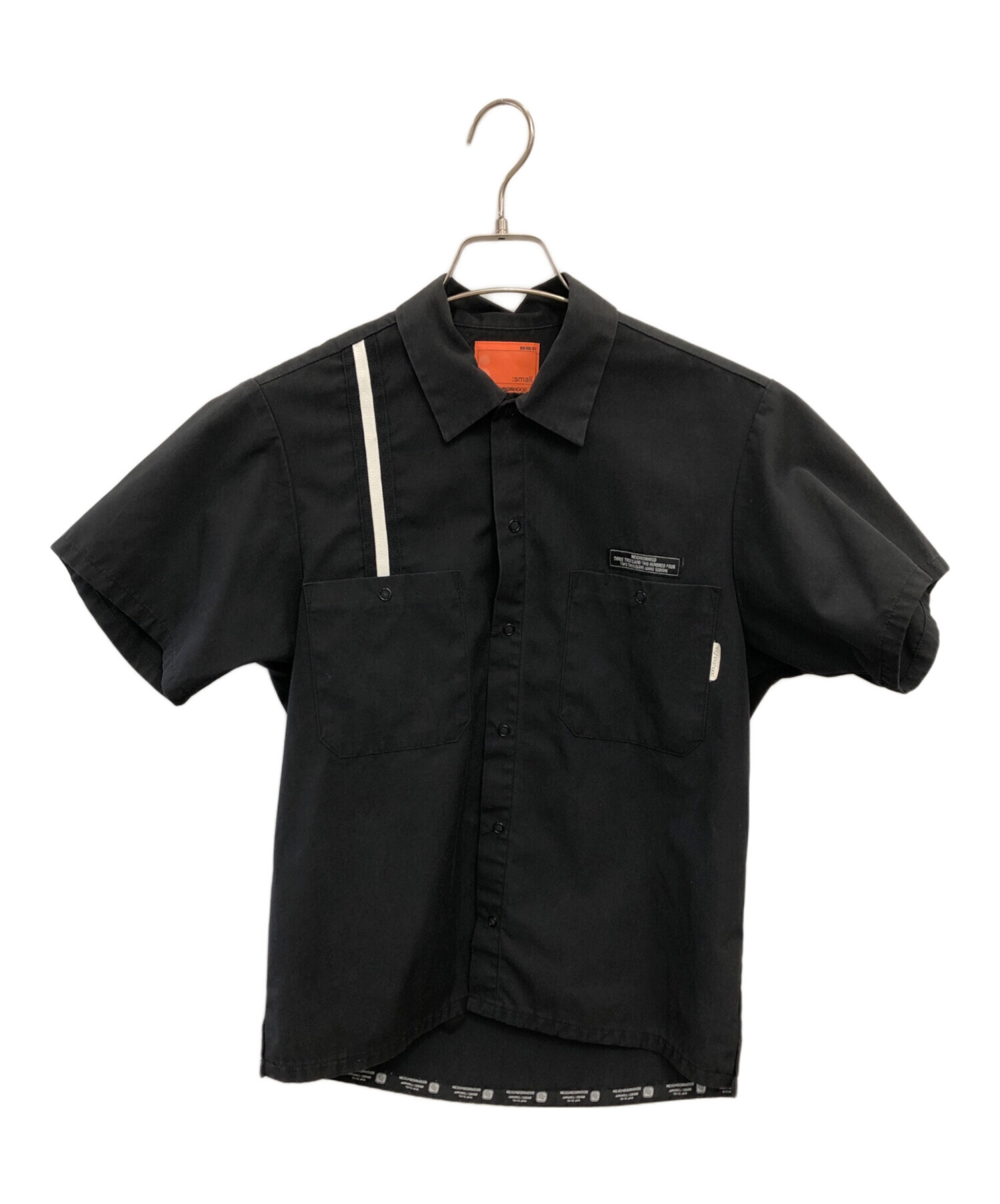 中古・古着通販】NEIGHBORHOOD (ネイバーフッド) 半袖シャツ ブラック
