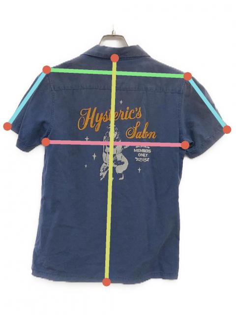 新品未使用タグ付　HYSTERIC GLAMOUR 半袖シャツ　メンズ　サイズS 中古・古着通販】Hysteric Glamour (ヒステリックグラマー) 半袖シャツ