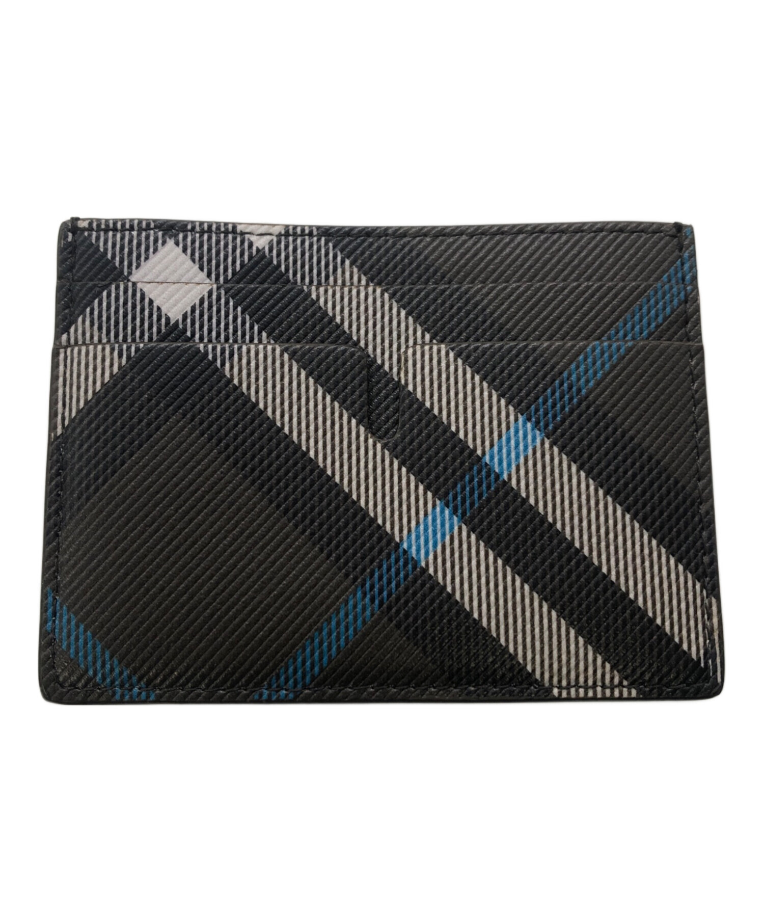 中古・古着通販】BURBERRY (バーバリー) トールチェックカードケース