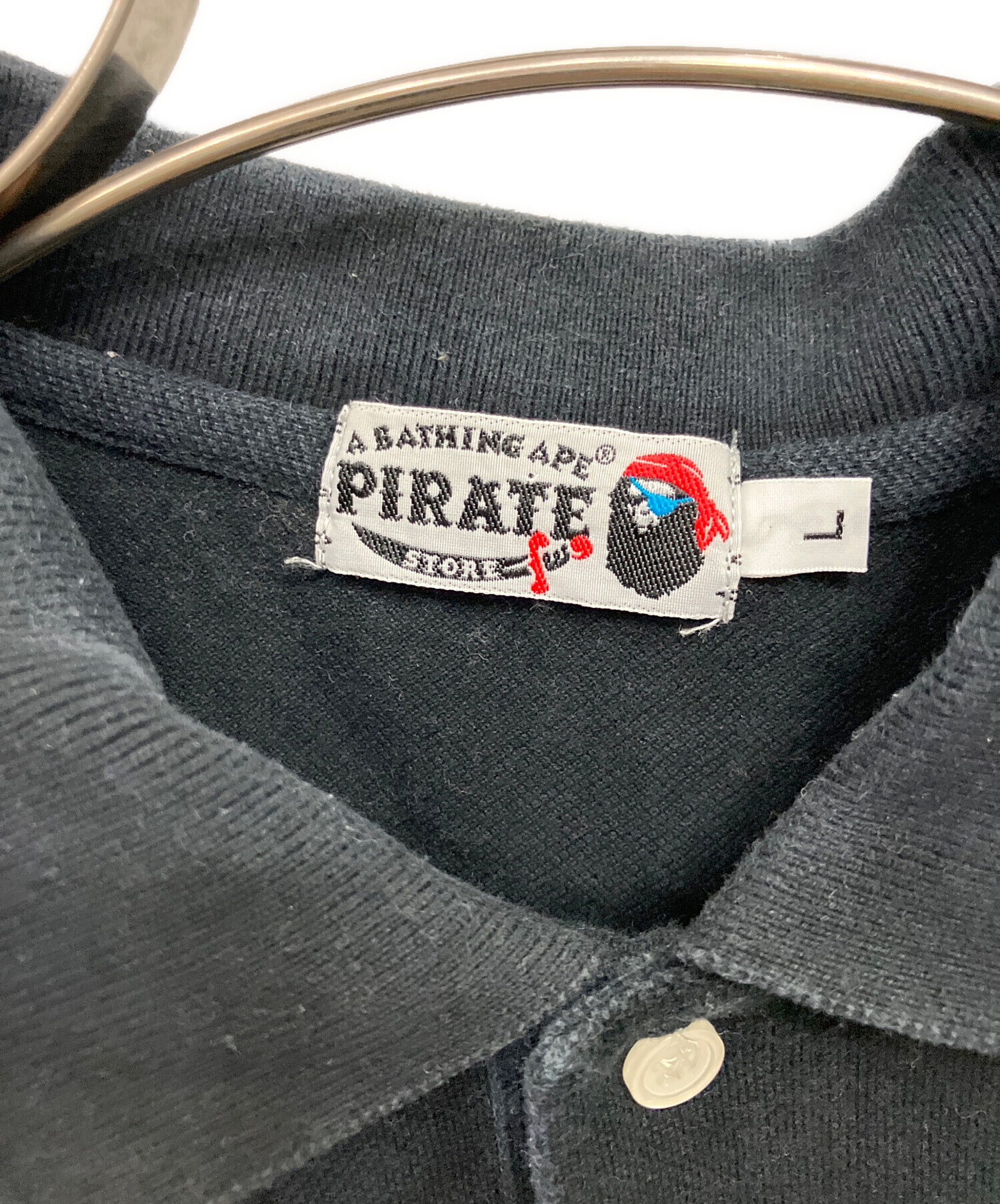 中古・古着通販】A BATHING APE (ア ベイシング エイプ) ポロシャツ 