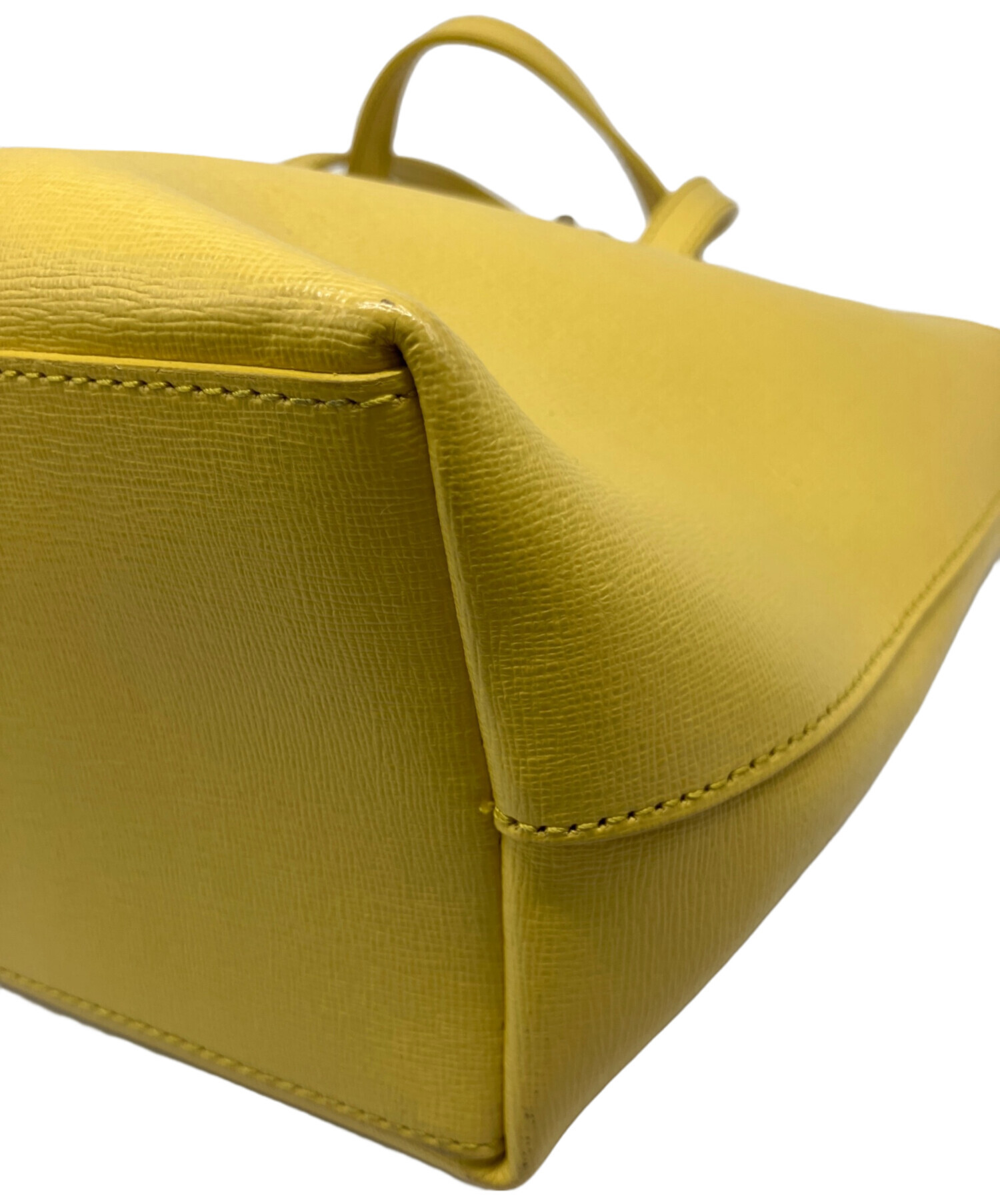 中古・古着通販】FURLA (フルラ) ショルダーバッグ イエロー｜ブランド