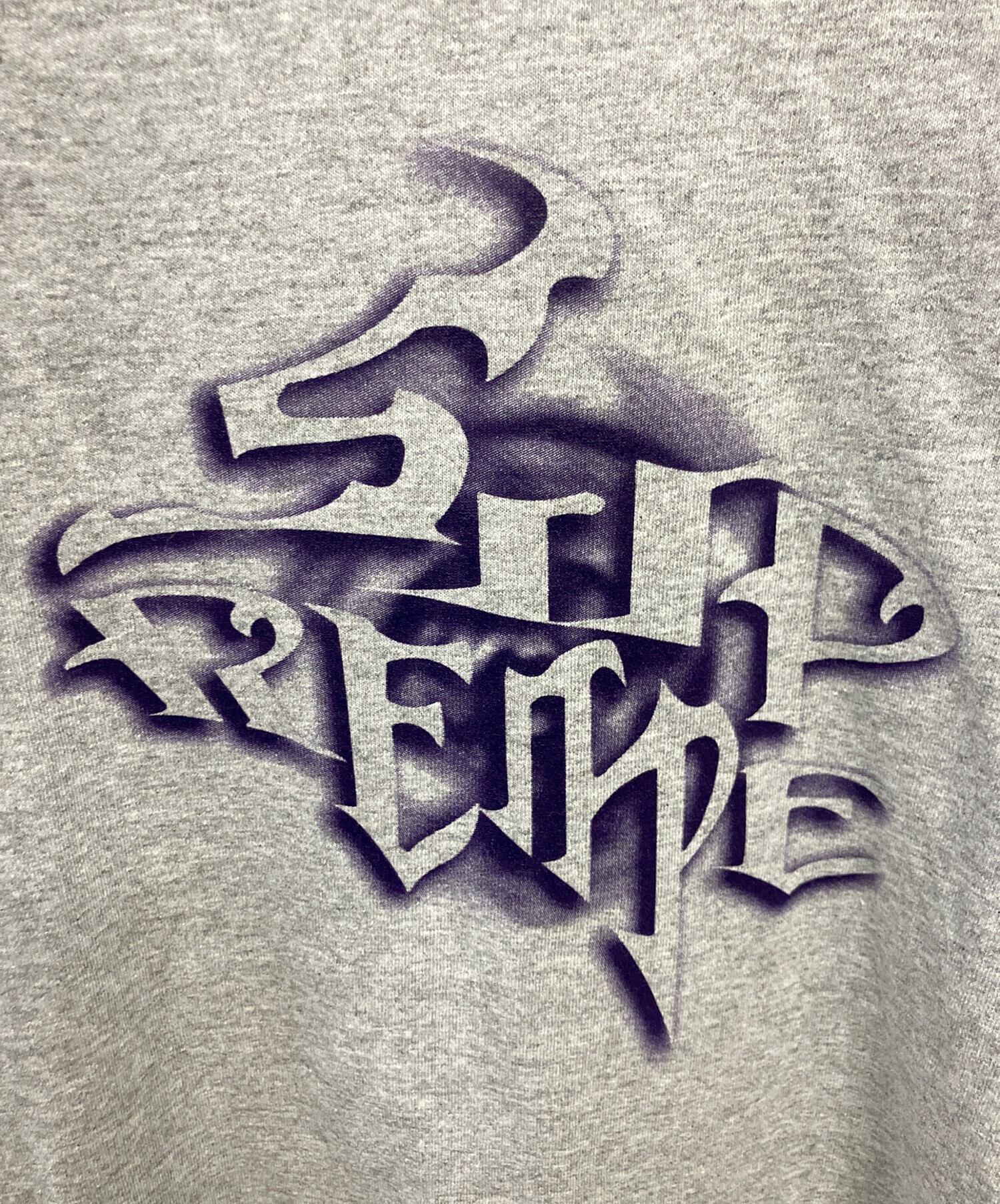 中古・古着通販】SUPREME (シュプリーム) Tシャツ グレー サイズ:S