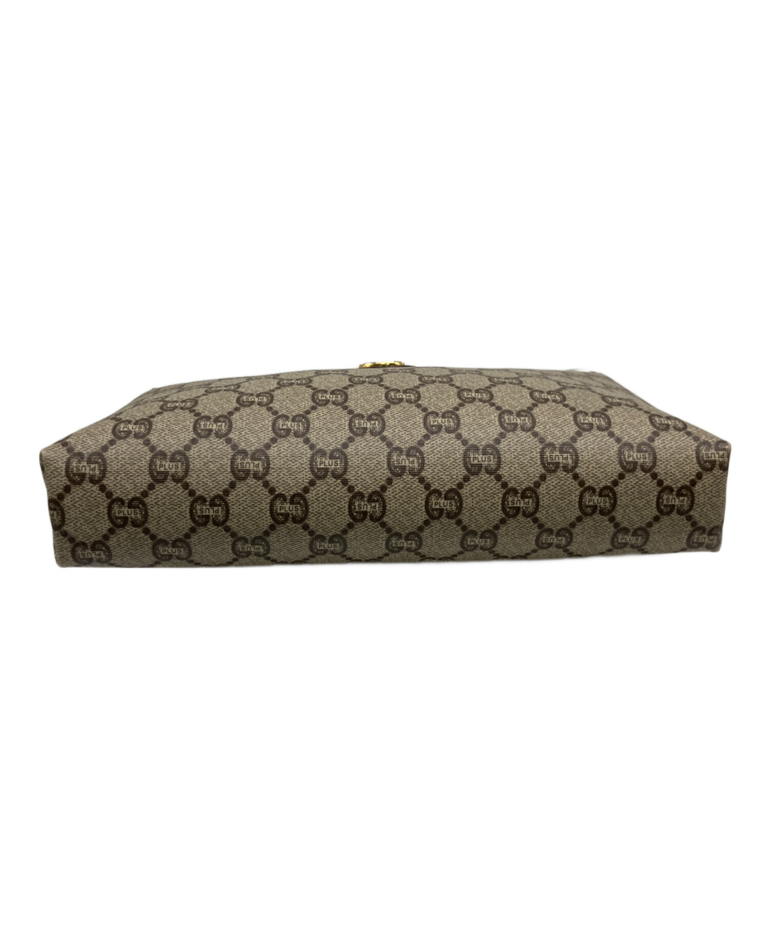 GUCCI plus グッチプラス クラッチバッグ GG柄 ベージュ レディース