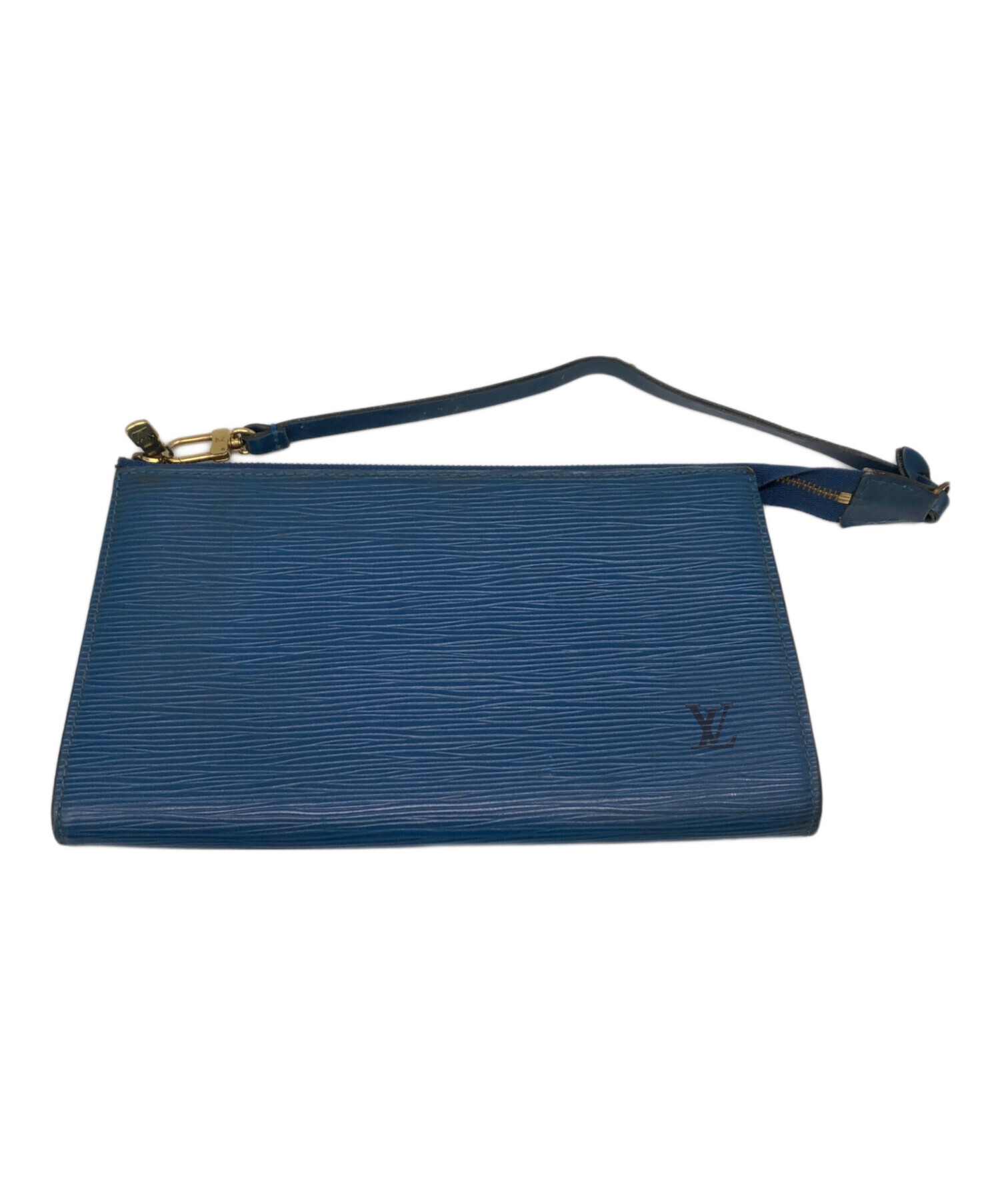 LOUIS VUITTON エピ ポシェットアクセソワール ジャンク品 ブルー 中古・古着通販】LOUIS VUITTON (ルイ ヴィトン) エピ ポシェット