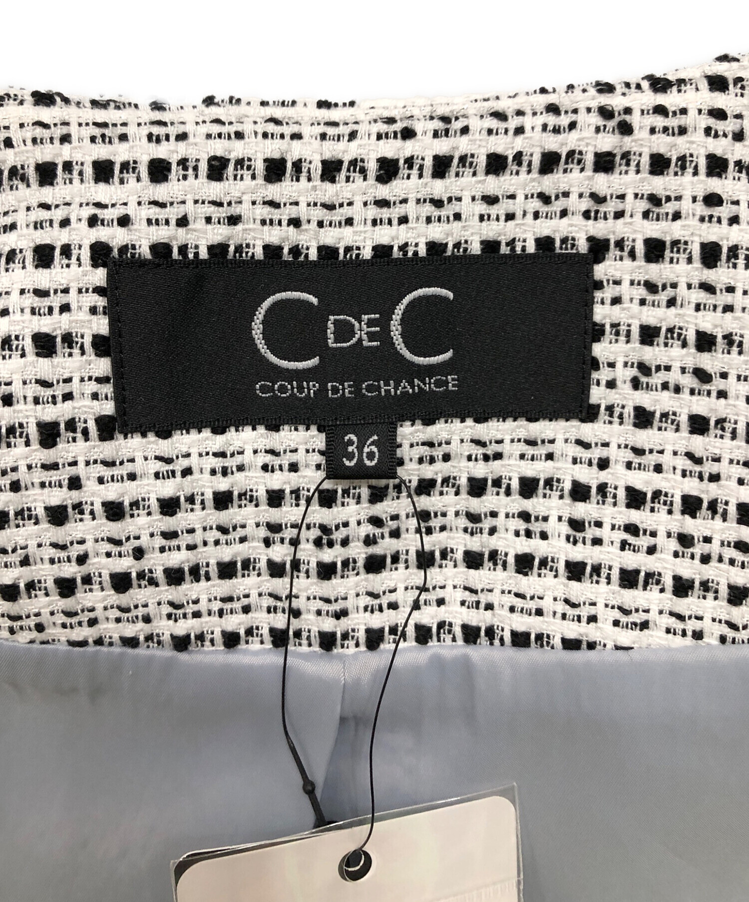 中古・古着通販】COUP DE CHANCE (クードシャンス) ノーカラー 