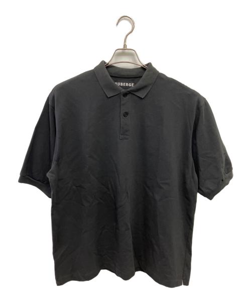 AUBERGE　オーベルジュ　ポロシャツ　サイズ44　COLOR　ブラック AUBERGE オーベルジュ ポロシャツ サイズ44 COLOR ブラック
