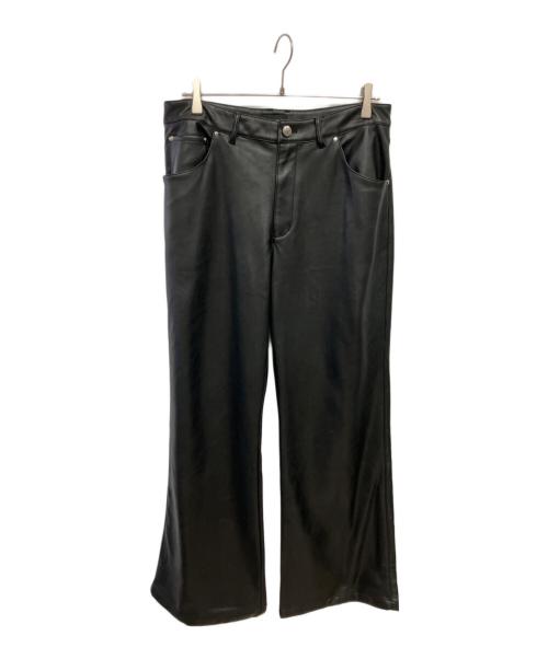 中古・古着通販】lastnest (ラストネスト) フェイクレザーパンツ