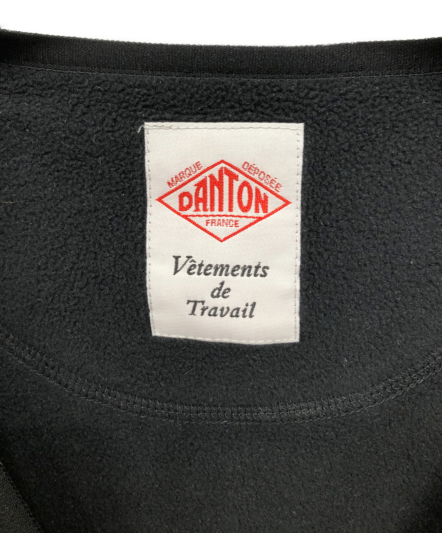 中古・古着通販】DANTON (ダントン) POLARTEC FLEECE V NECK JACKET