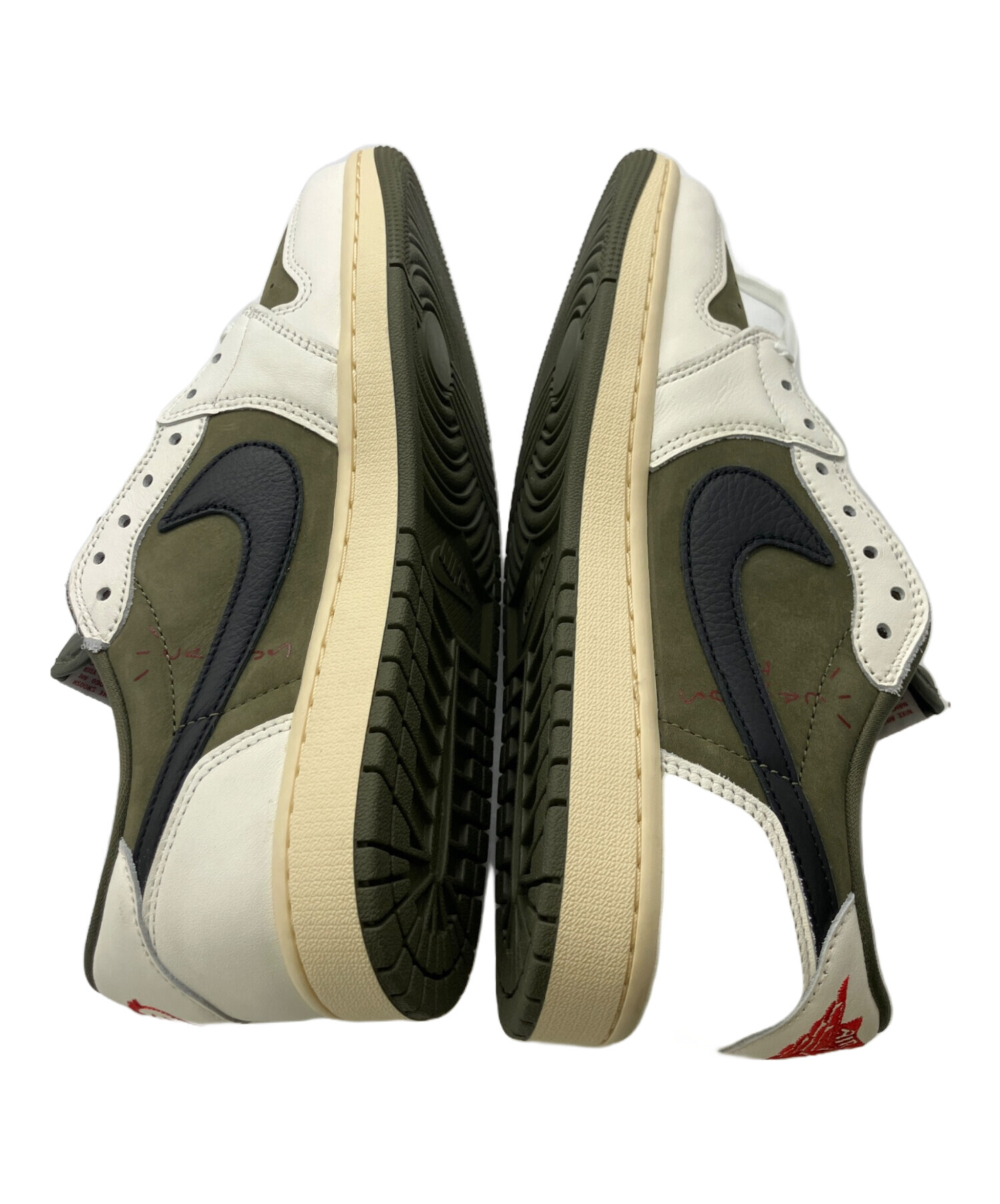 エアジョーダン1 LOW OG SP リバースオリーブ26.5cm 中古美品 中古・古着通販】NIKE (ナイキ) Travis Scott (トラヴィス