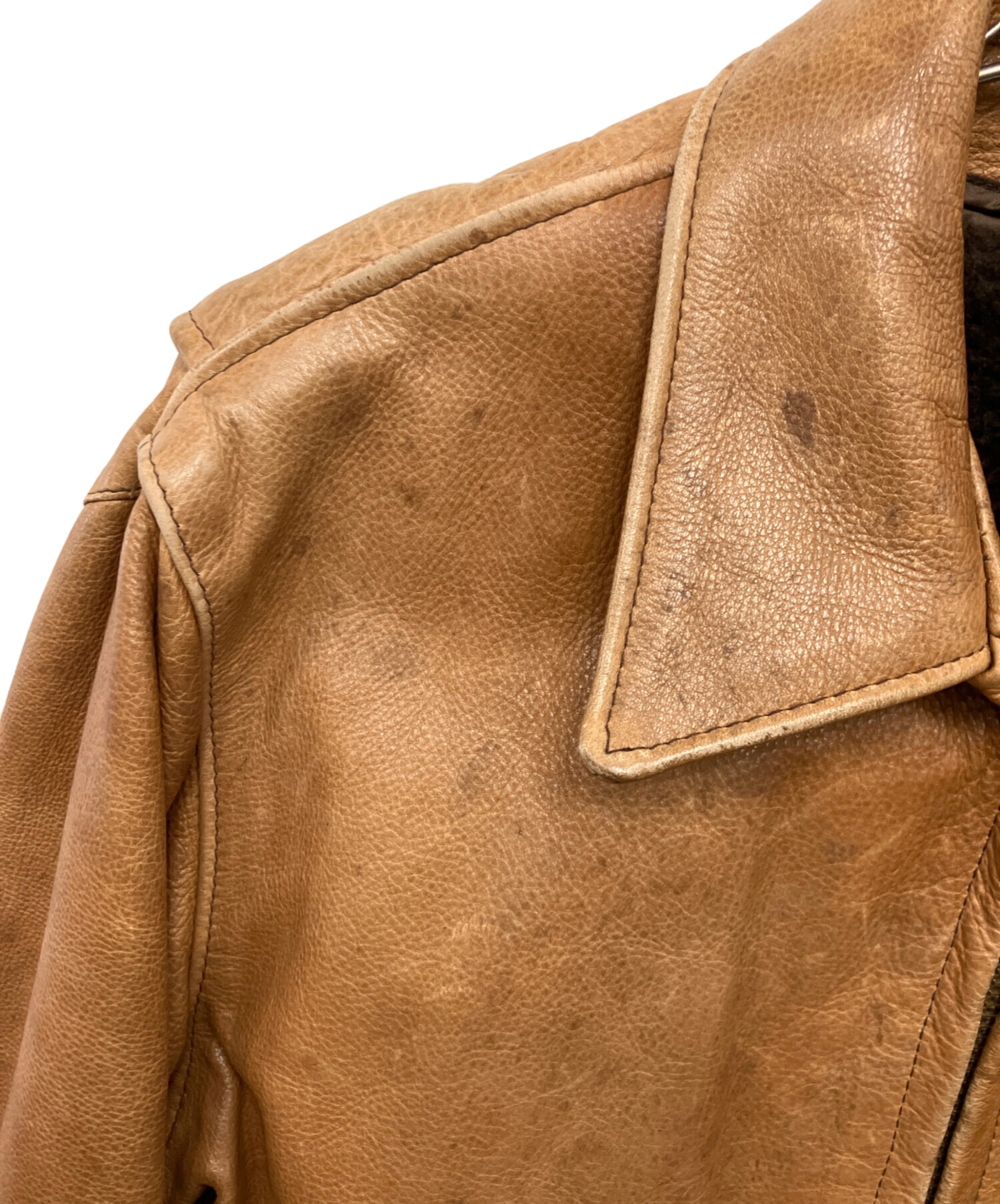 テ*ン様 良品　Schott　レザージャケット　AT１０１ ３４ ヴィンテージ テ*ン様 良品 Schott レザージャケット AT101 34 ヴィンテージ