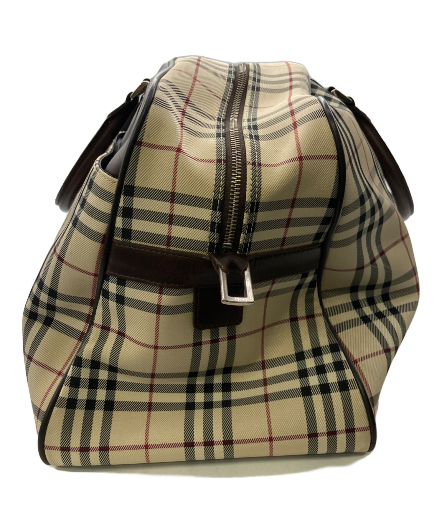 中古・古着通販】BURBERRY (バーバリー) ノバチェック ボストンバッグ 