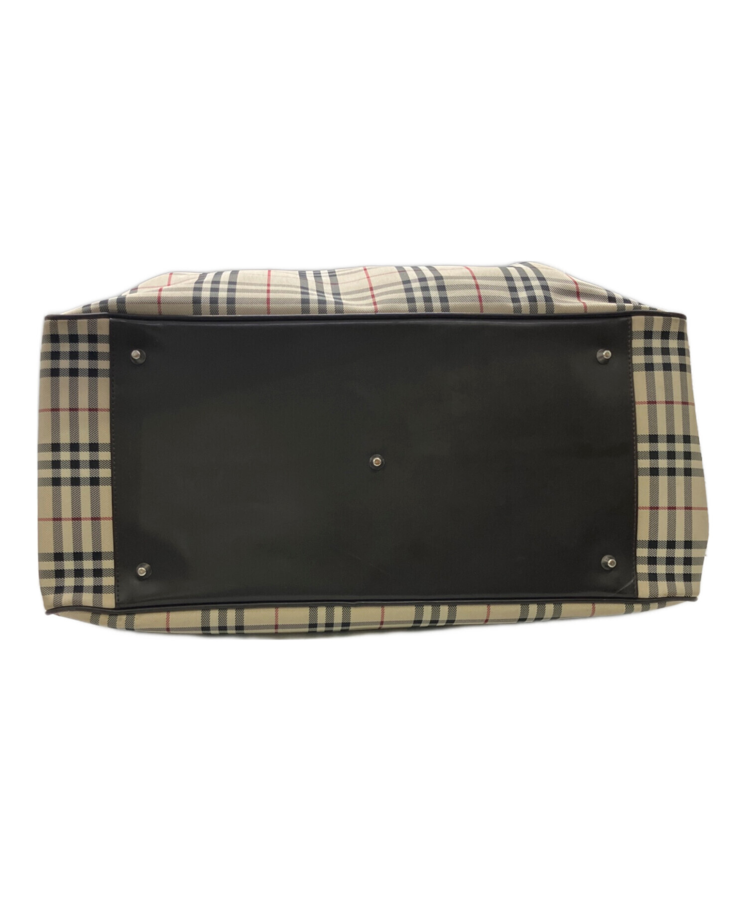 中古・古着通販】BURBERRY (バーバリー) ノバチェック ボストンバッグ 