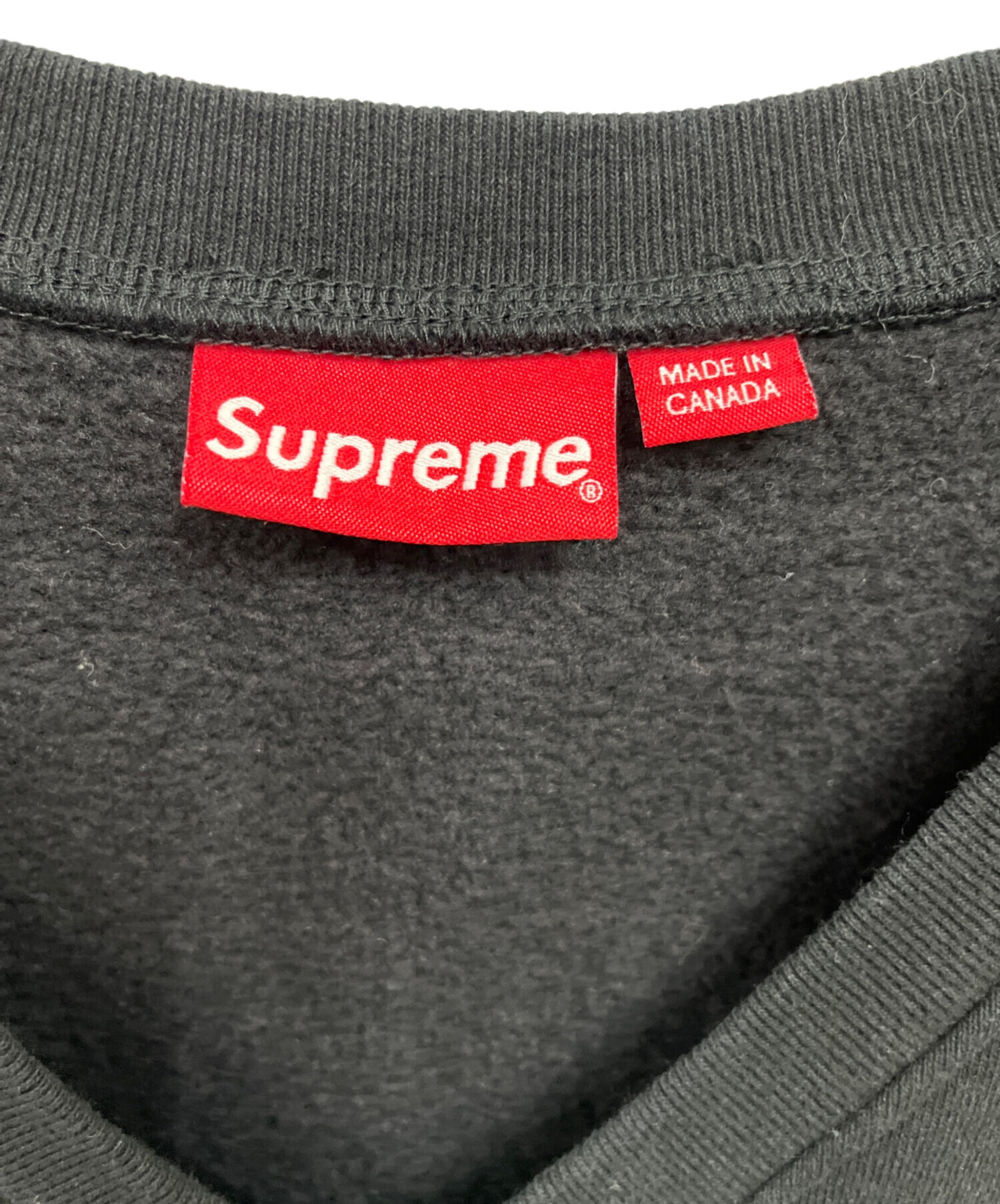 中古・古着通販】SUPREME (シュプリーム) スウェットベスト ブラック