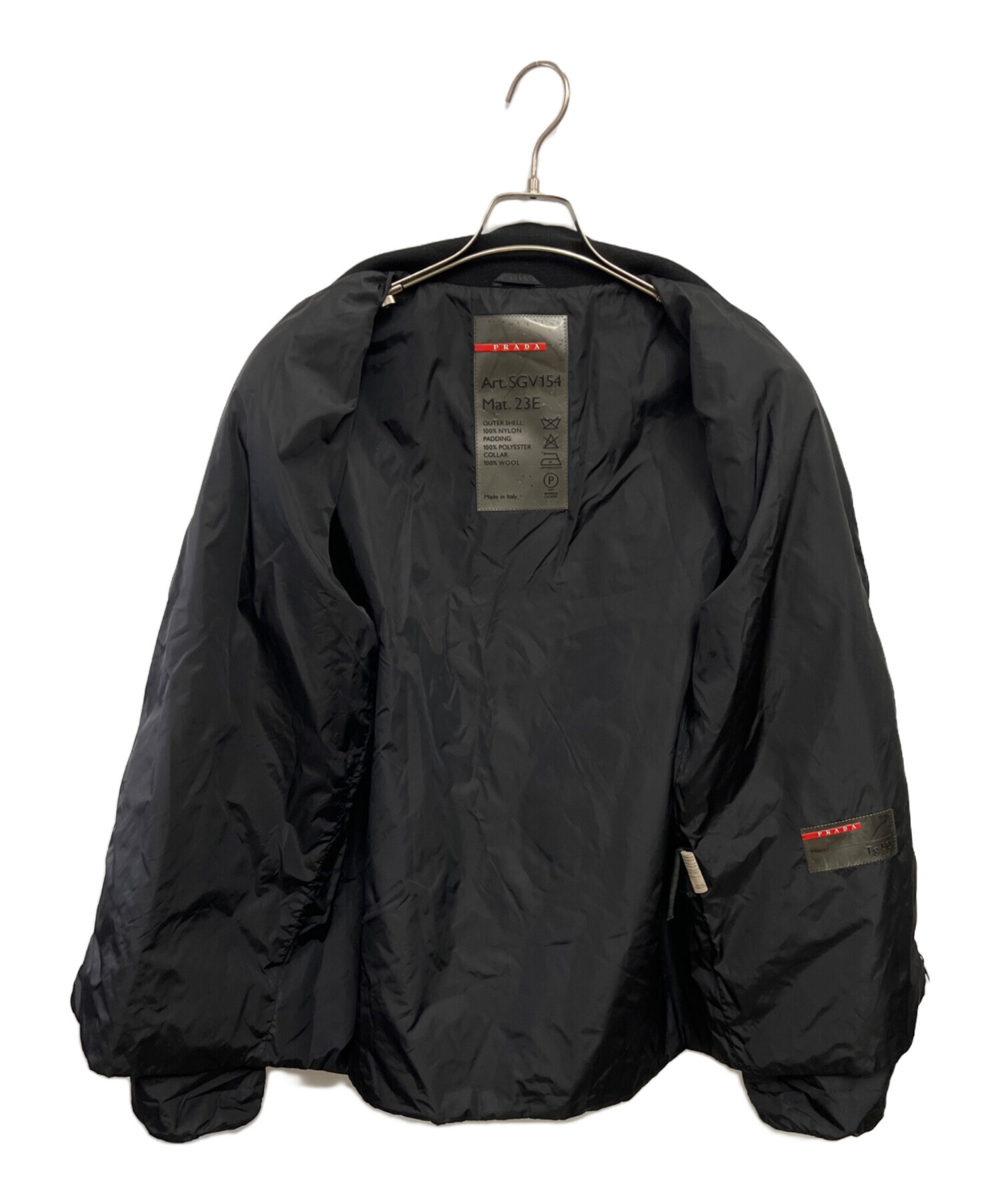 めぐみ様　PRADA SPORTS プラダスポーツ　ブルゾン　MA-1 中古・古着通販】PRADA SPORTS (プラダスポーツ) ブルゾン ブラック