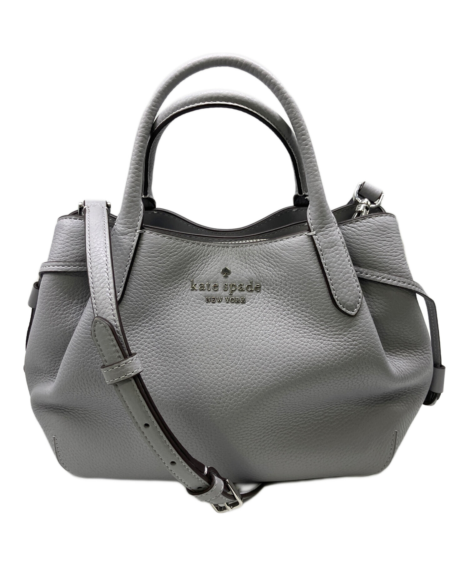 中古・古着通販】Kate Spade (ケイトスペード) 2WAYバッグ グレー 
