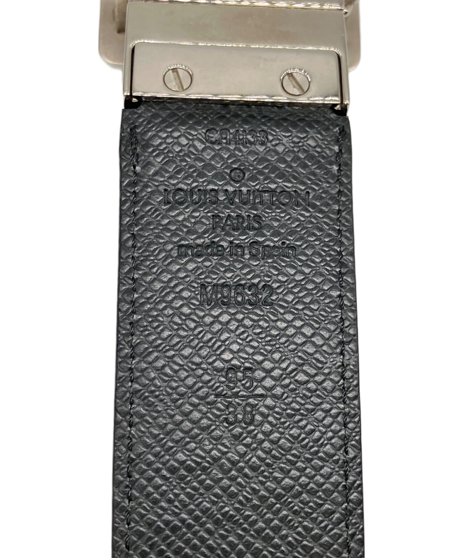 中古・古着通販】LOUIS VUITTON (ルイ ヴィトン) ダミエ レザーベルト