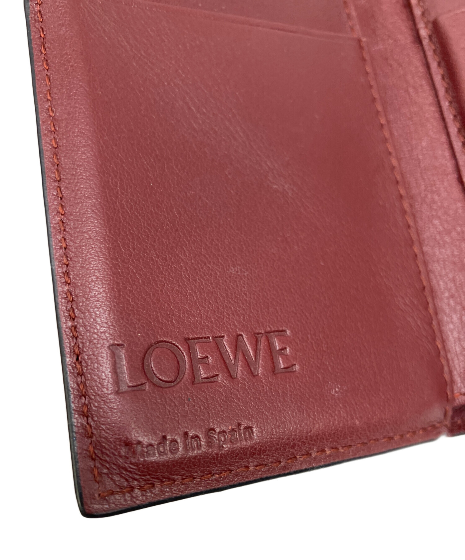 中古・古着通販】LOEWE (ロエベ) 3つ折り財布/ アナグラムトライ