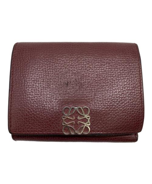 中古・古着通販】LOEWE (ロエベ) 3つ折り財布/ アナグラムトライ
